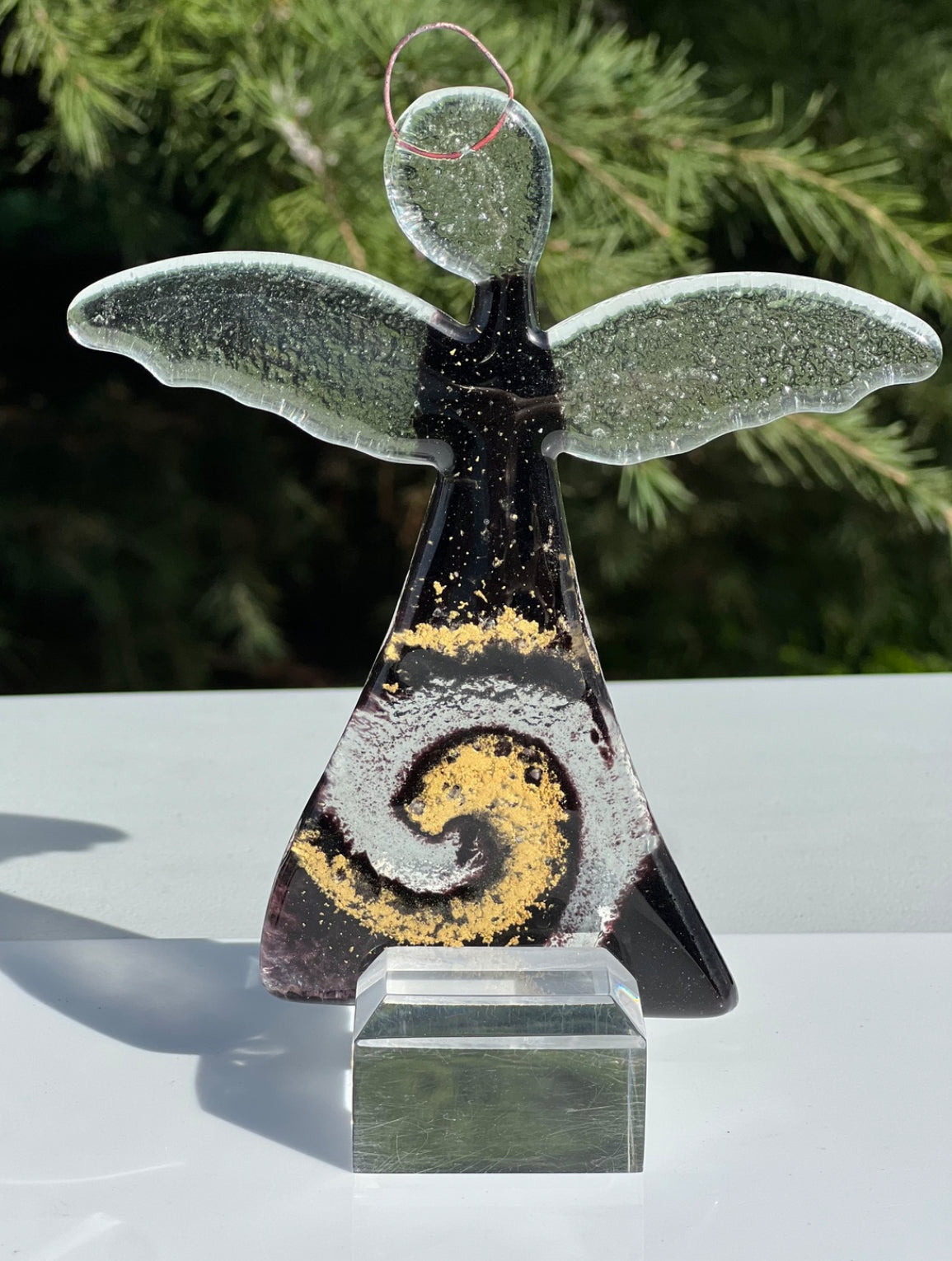 Angel - Nefeli Black & Gold (Hanging Decoration)