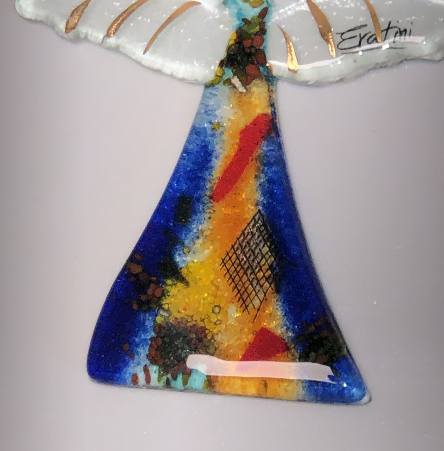 Angel - Tricolore Blue (Hanging Decoration)