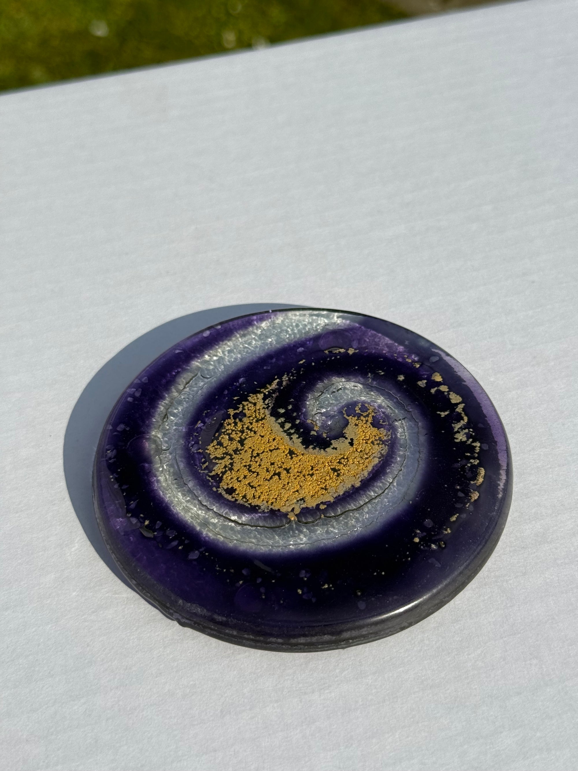 Nefeli Mauve Coaster (Round)