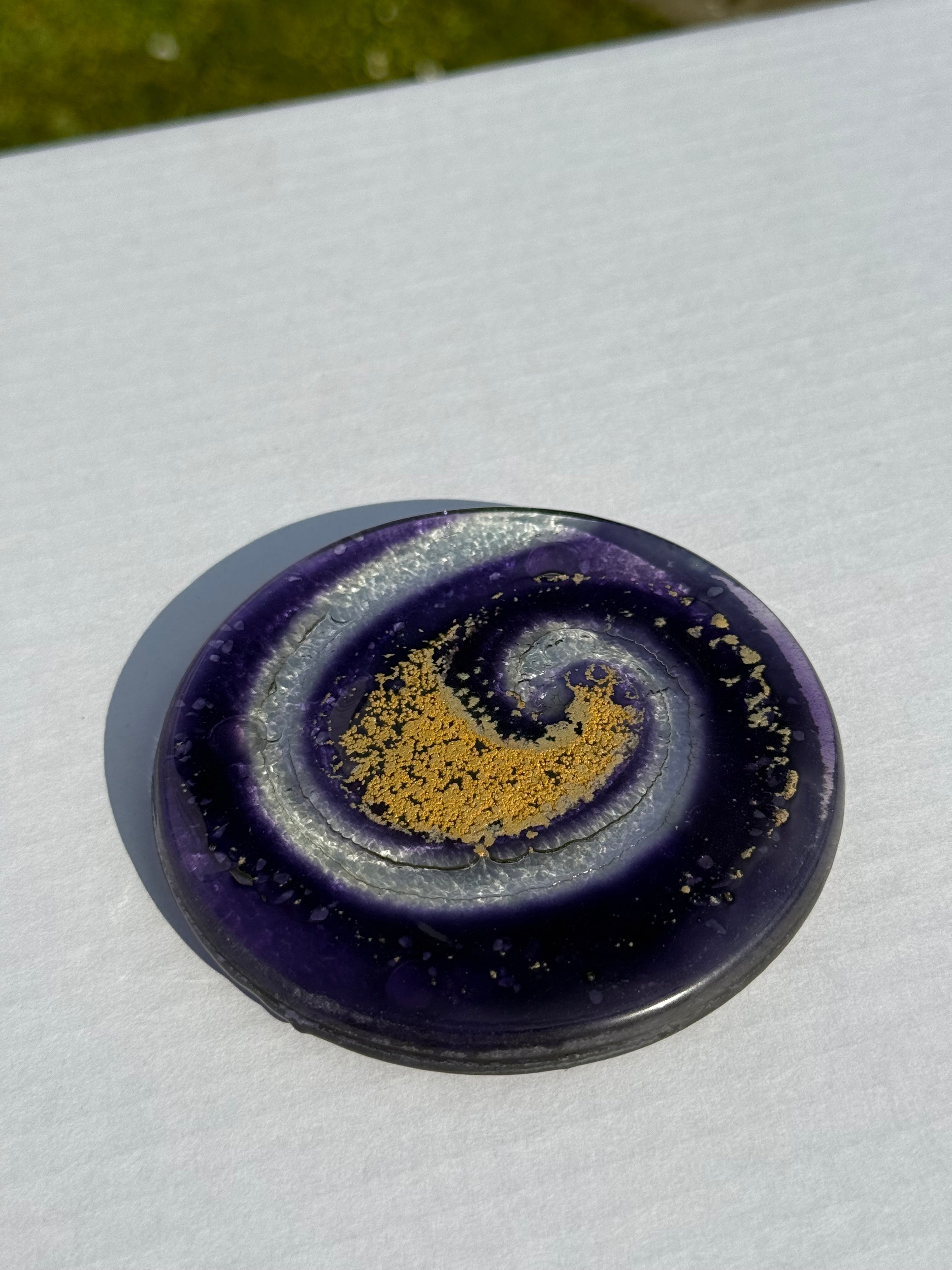 Nefeli Mauve Coaster (Round)