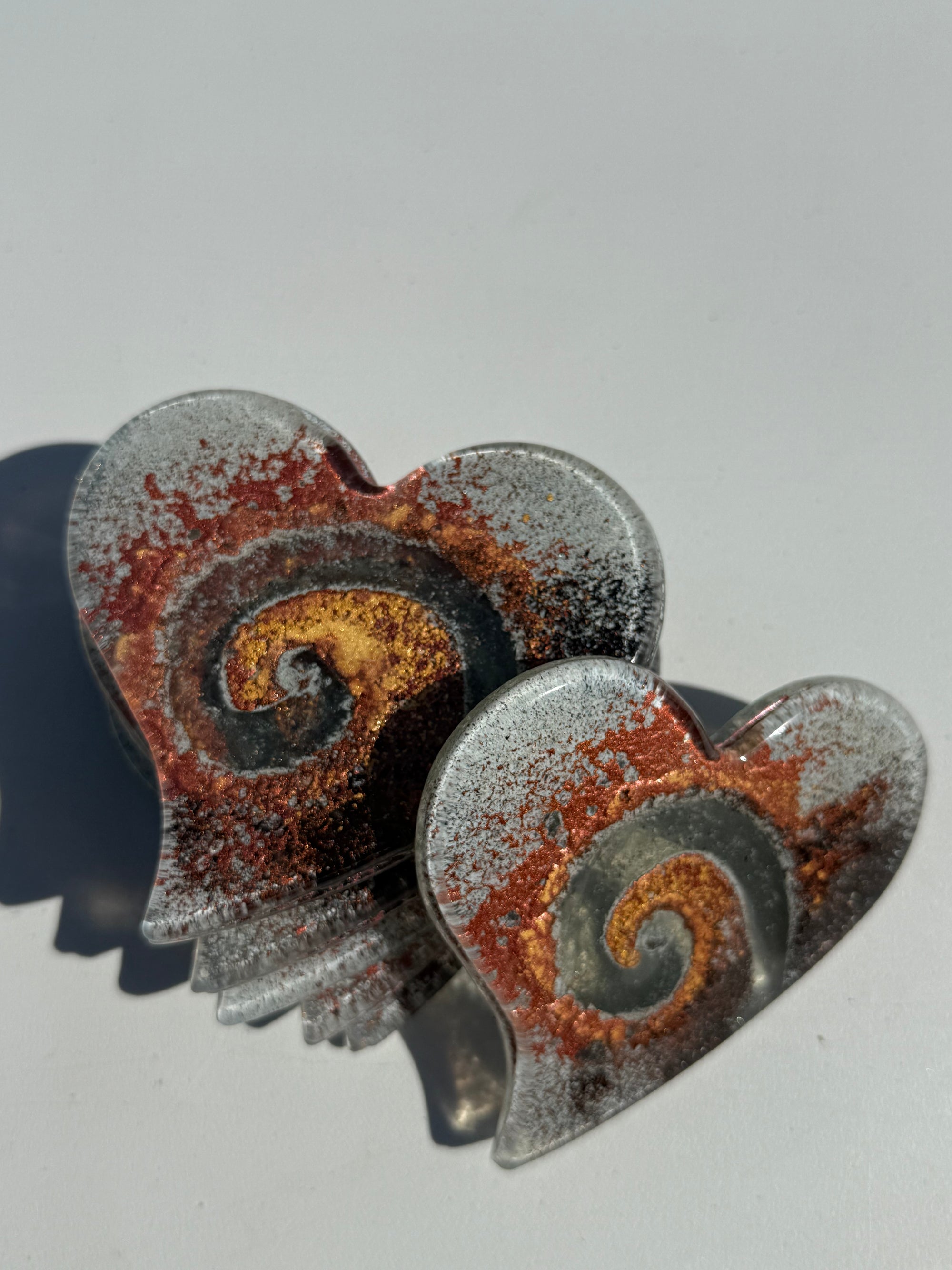 Nefeli Copper Coaster (Heart)