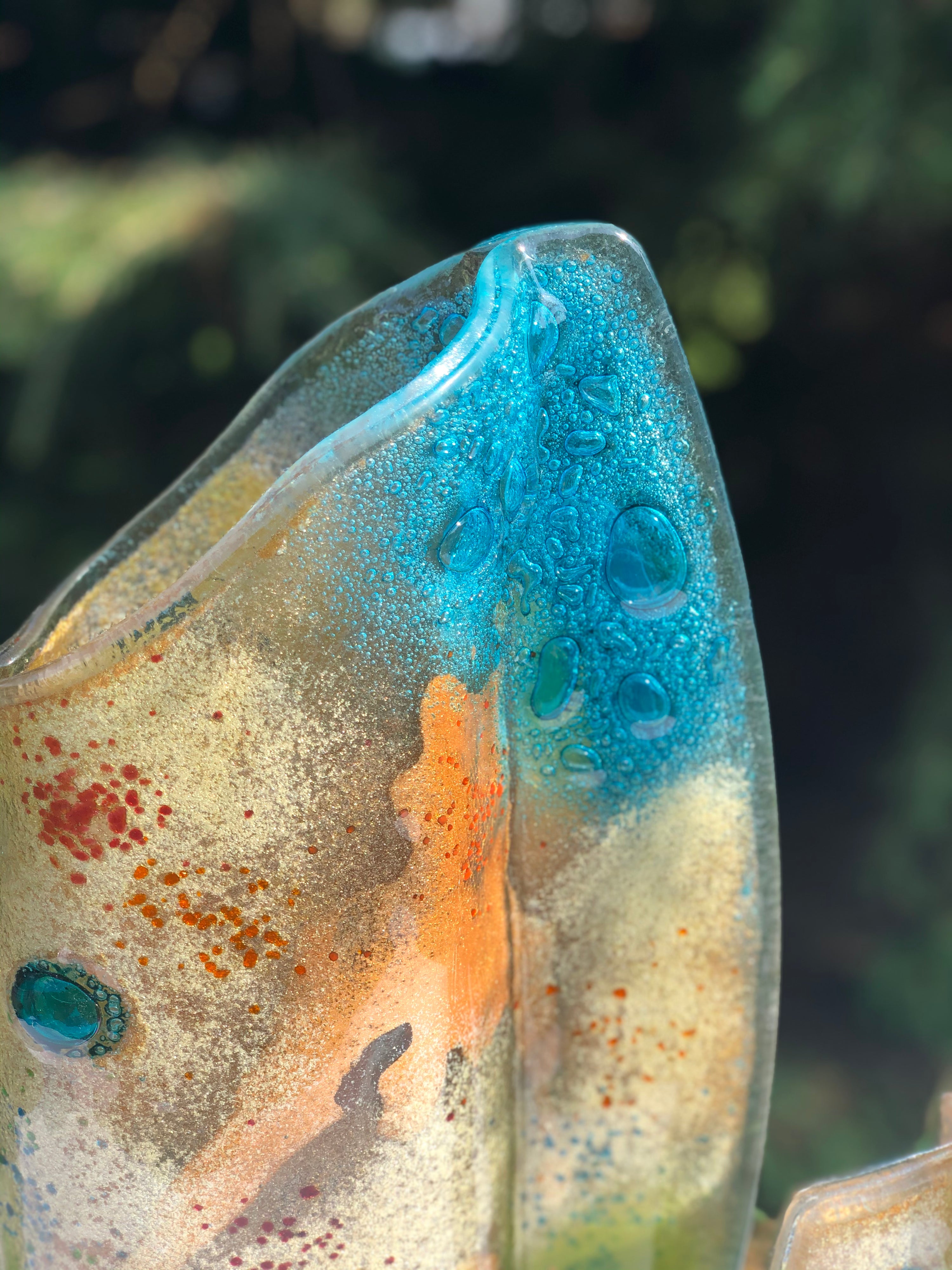 Hydra Lime Oval Vase