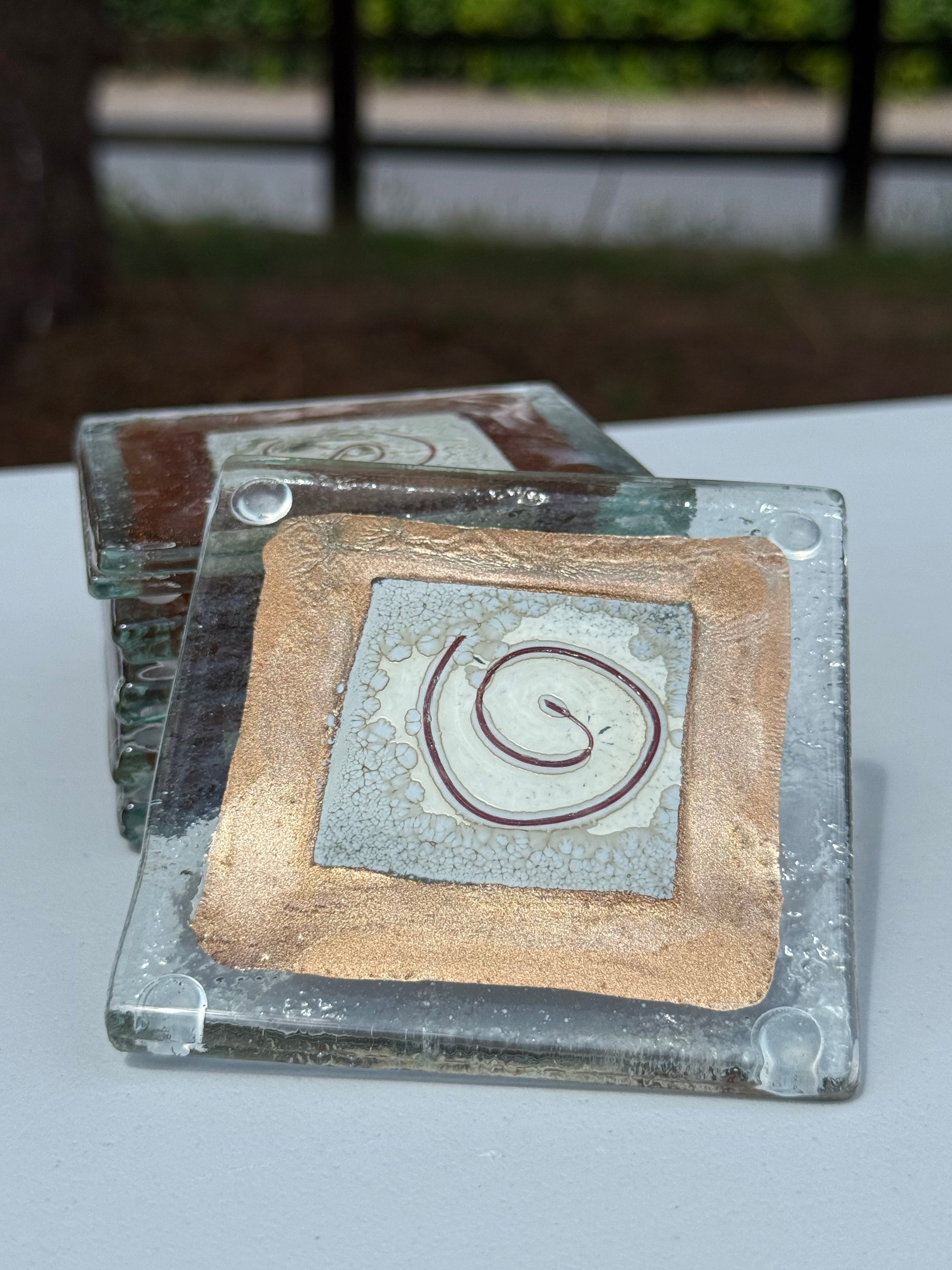 Rose Gold Coaster (Square)