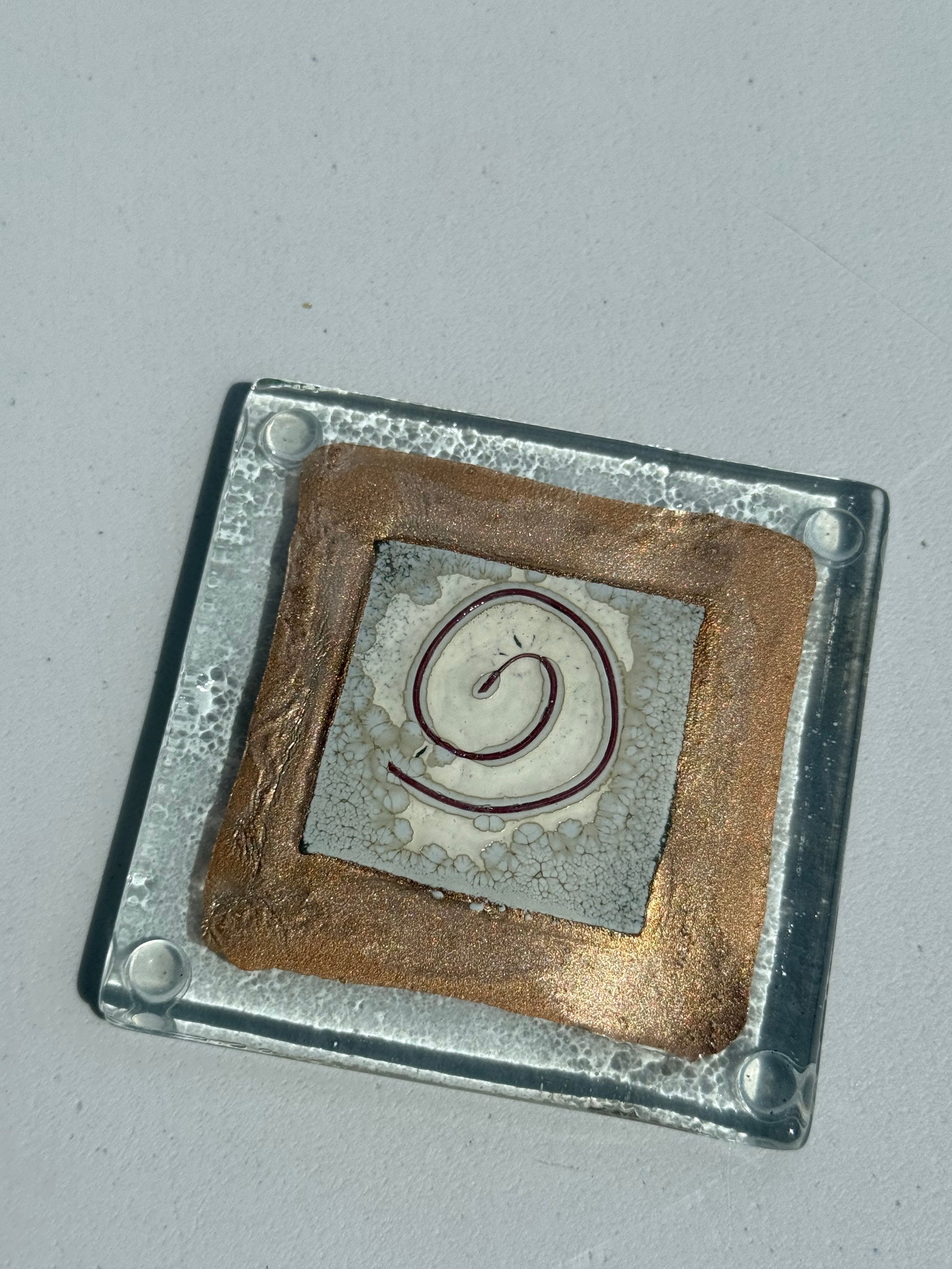 Rose Gold Coaster (Square)