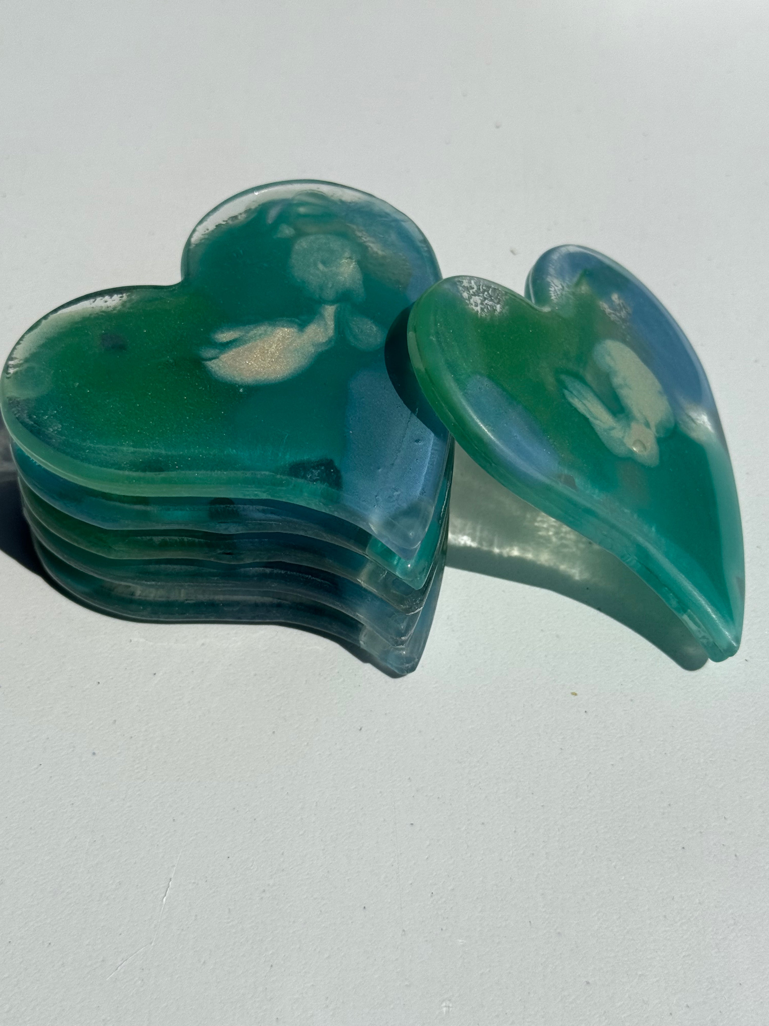 Sea Breeze Heart Coaster