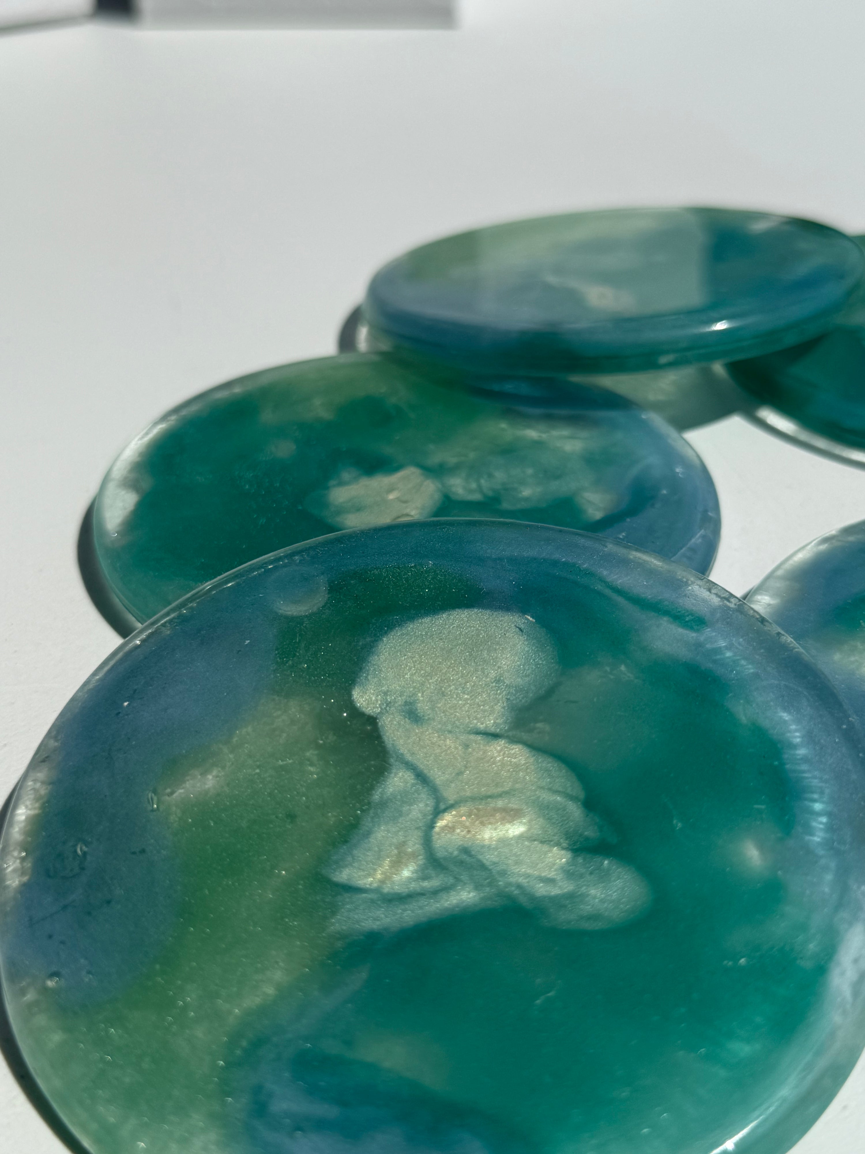 Sea Breeze Coasters (Round)