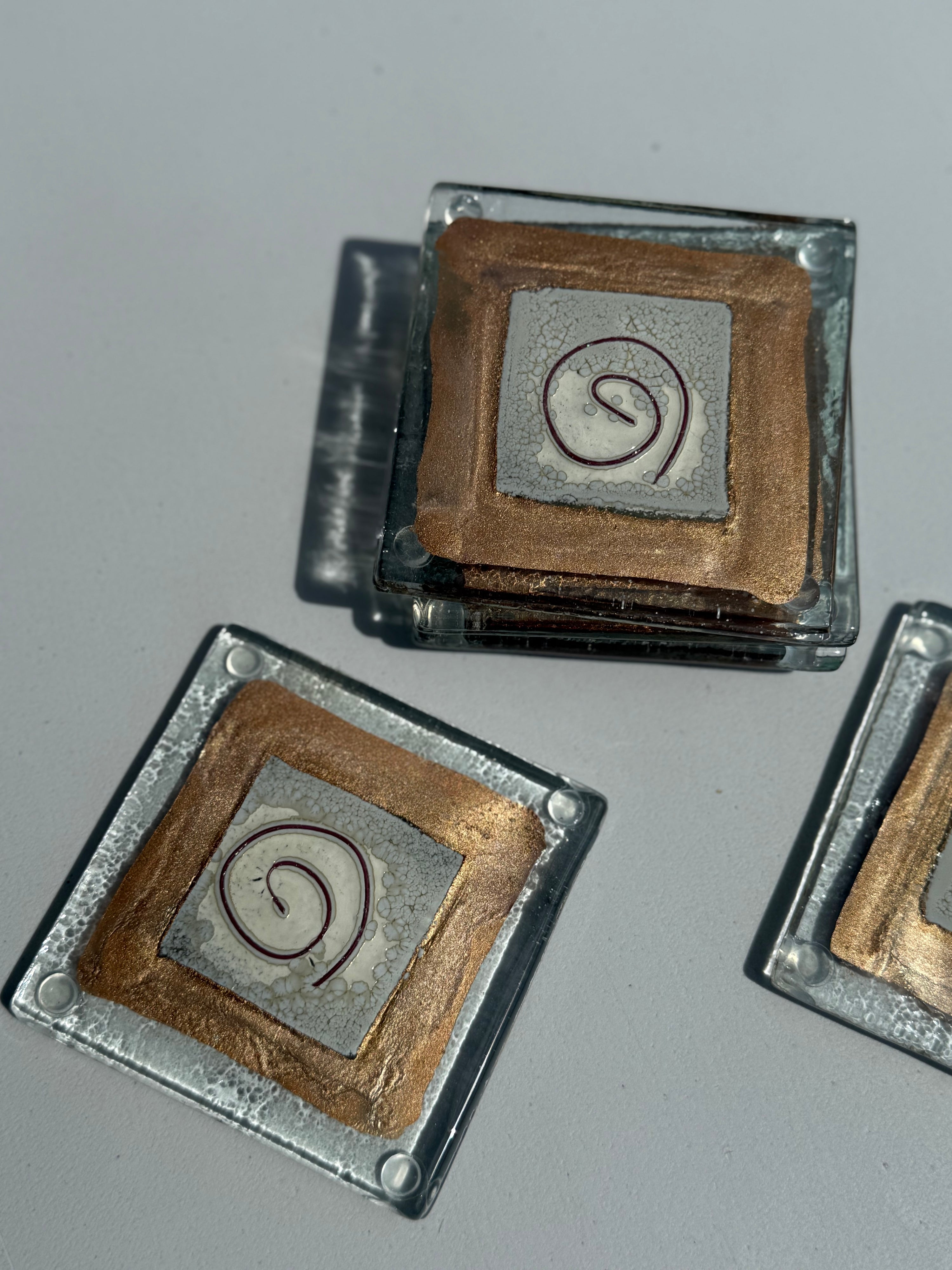 Rose Gold Coaster (Square)