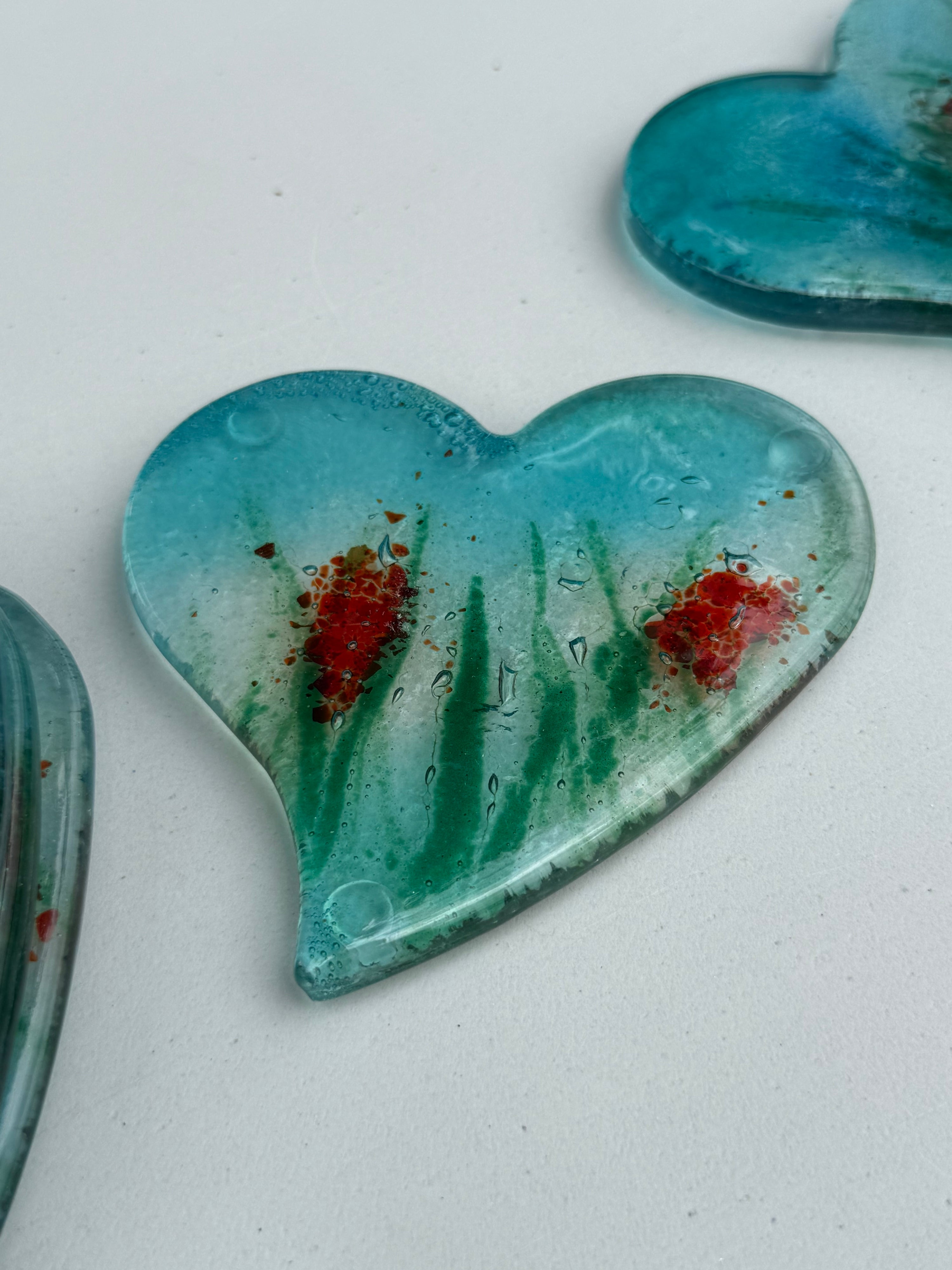 River Bank Heart Coaster