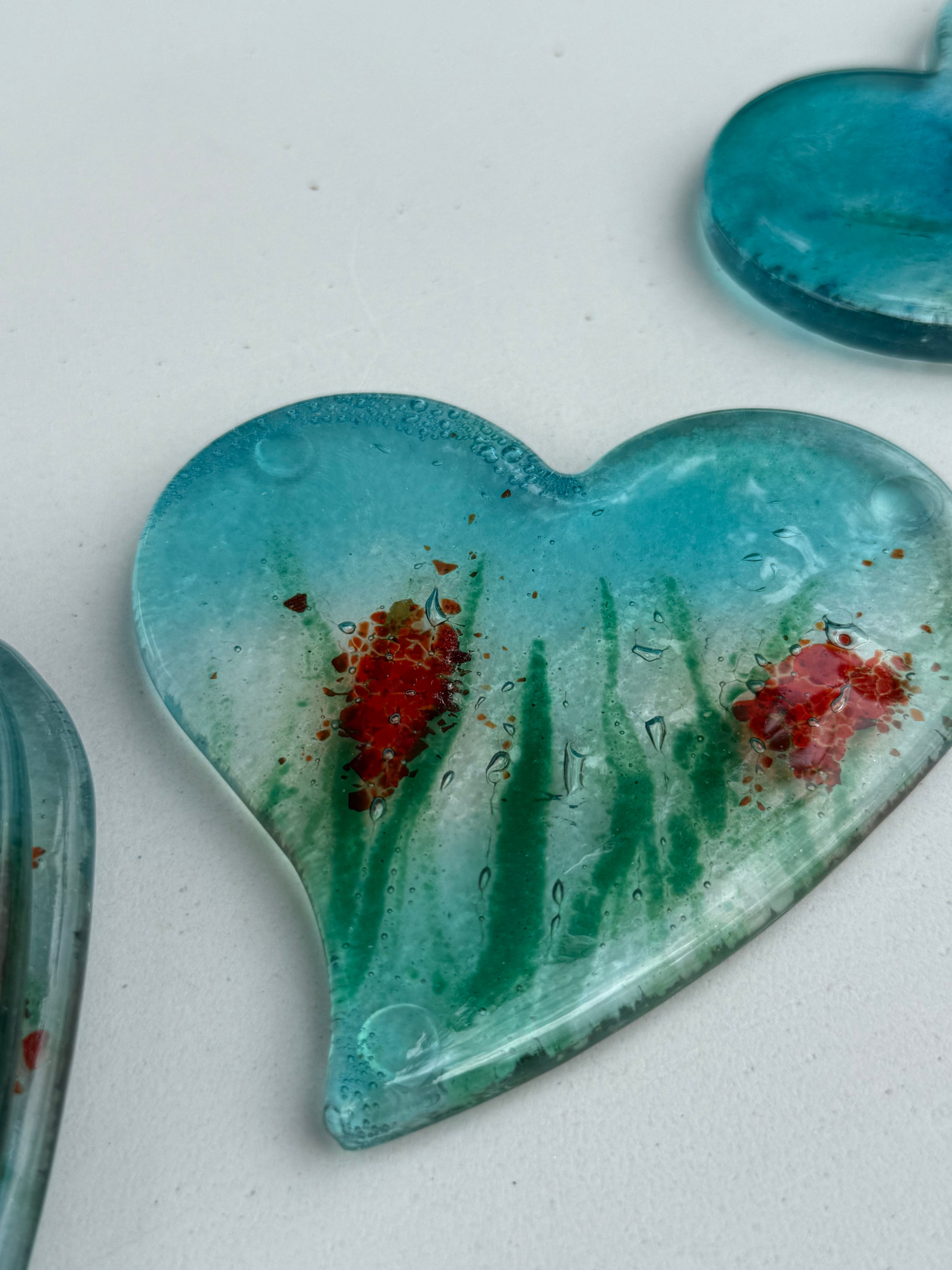 River Bank Heart Coaster