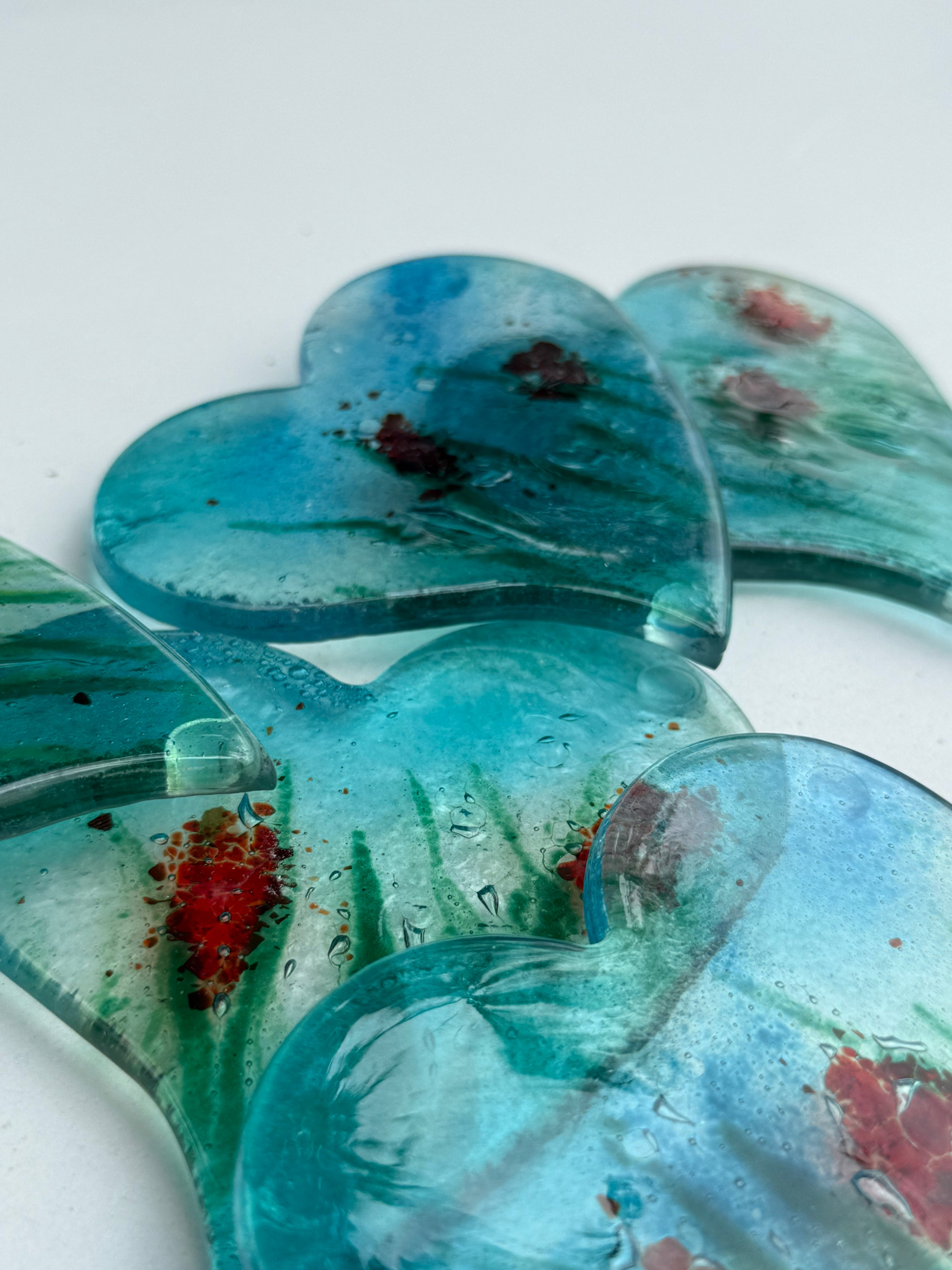 River Bank Heart Coaster