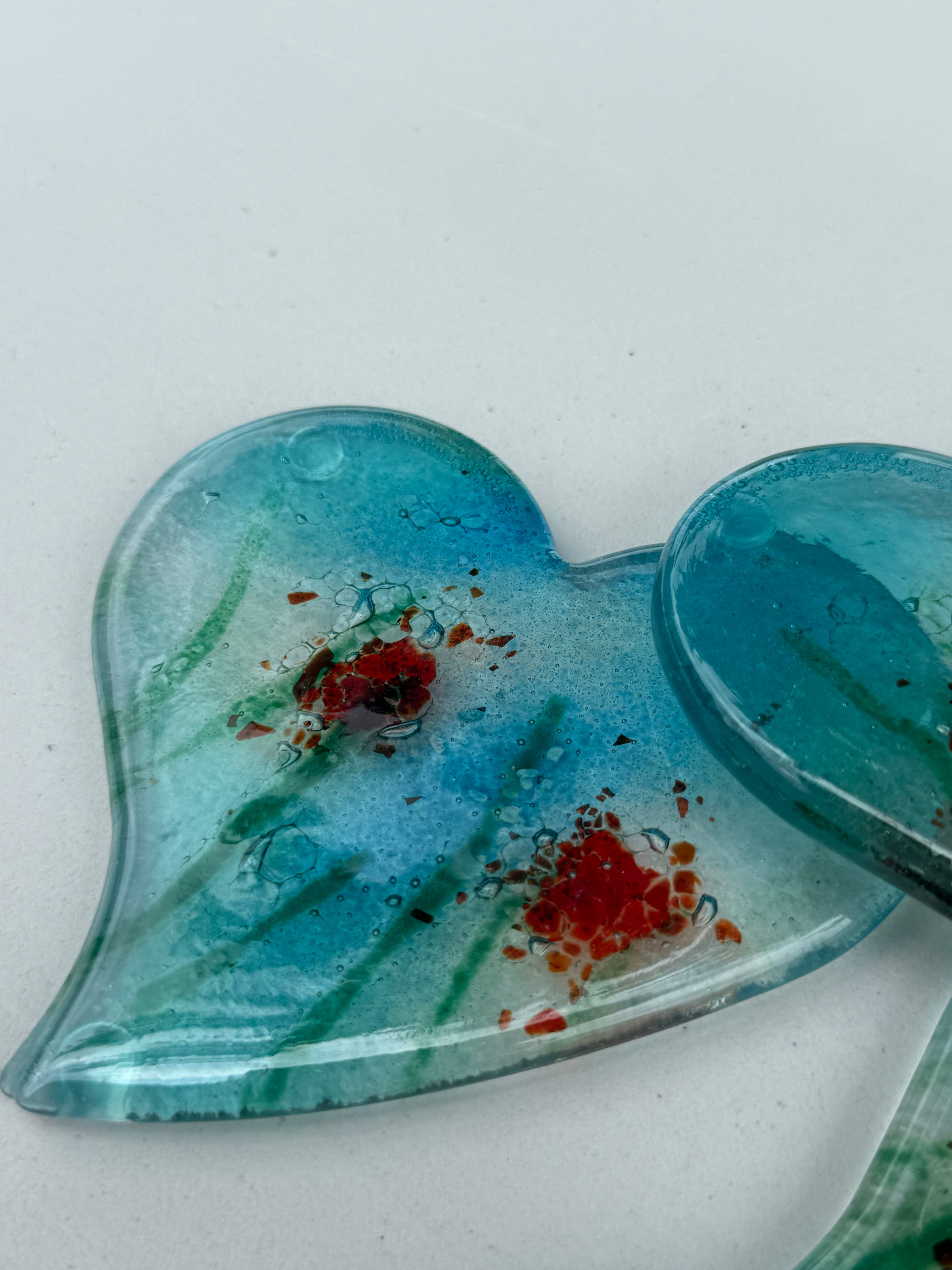 River Bank Heart Coaster
