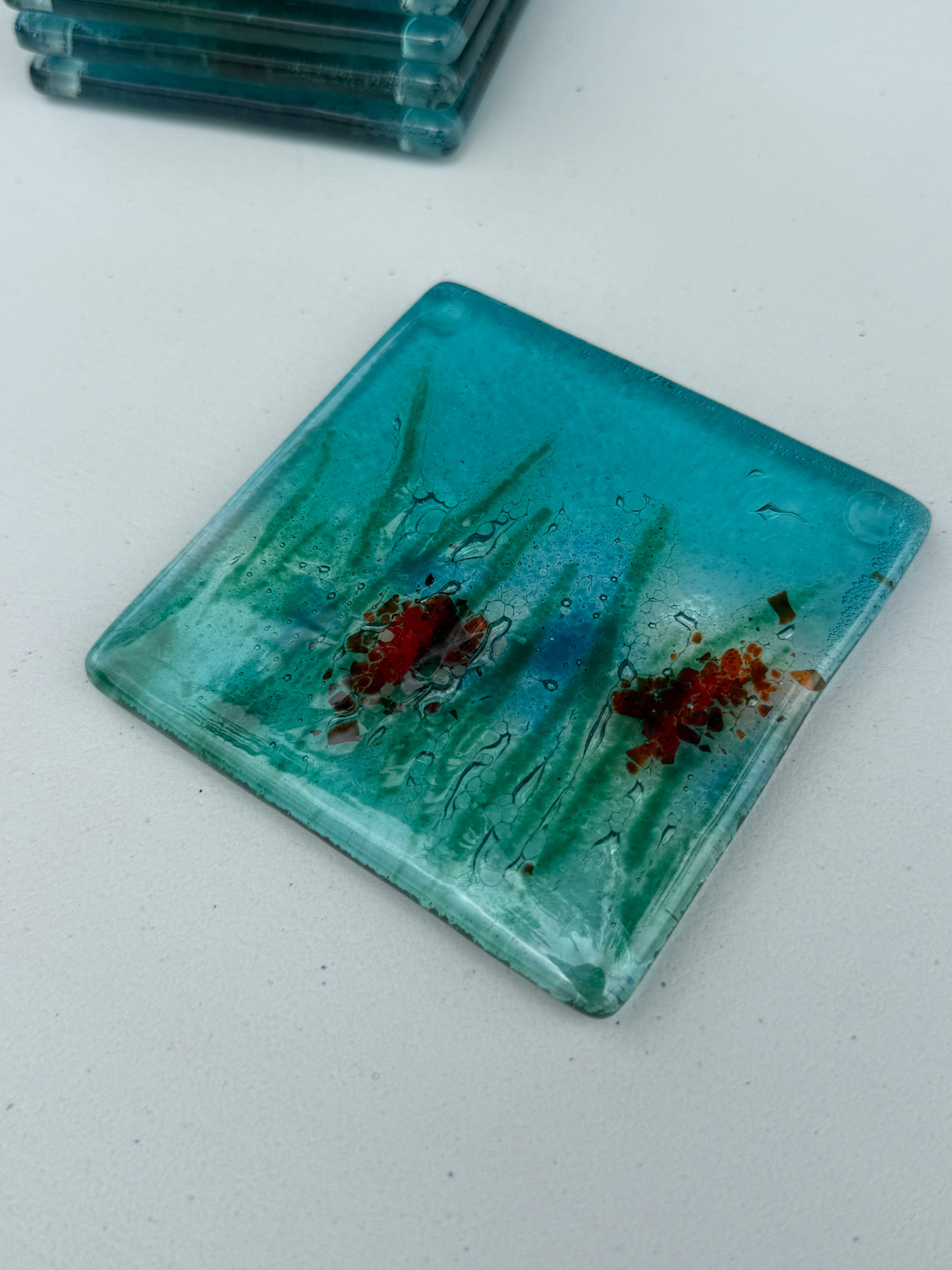 River Bank Coasters (Square)