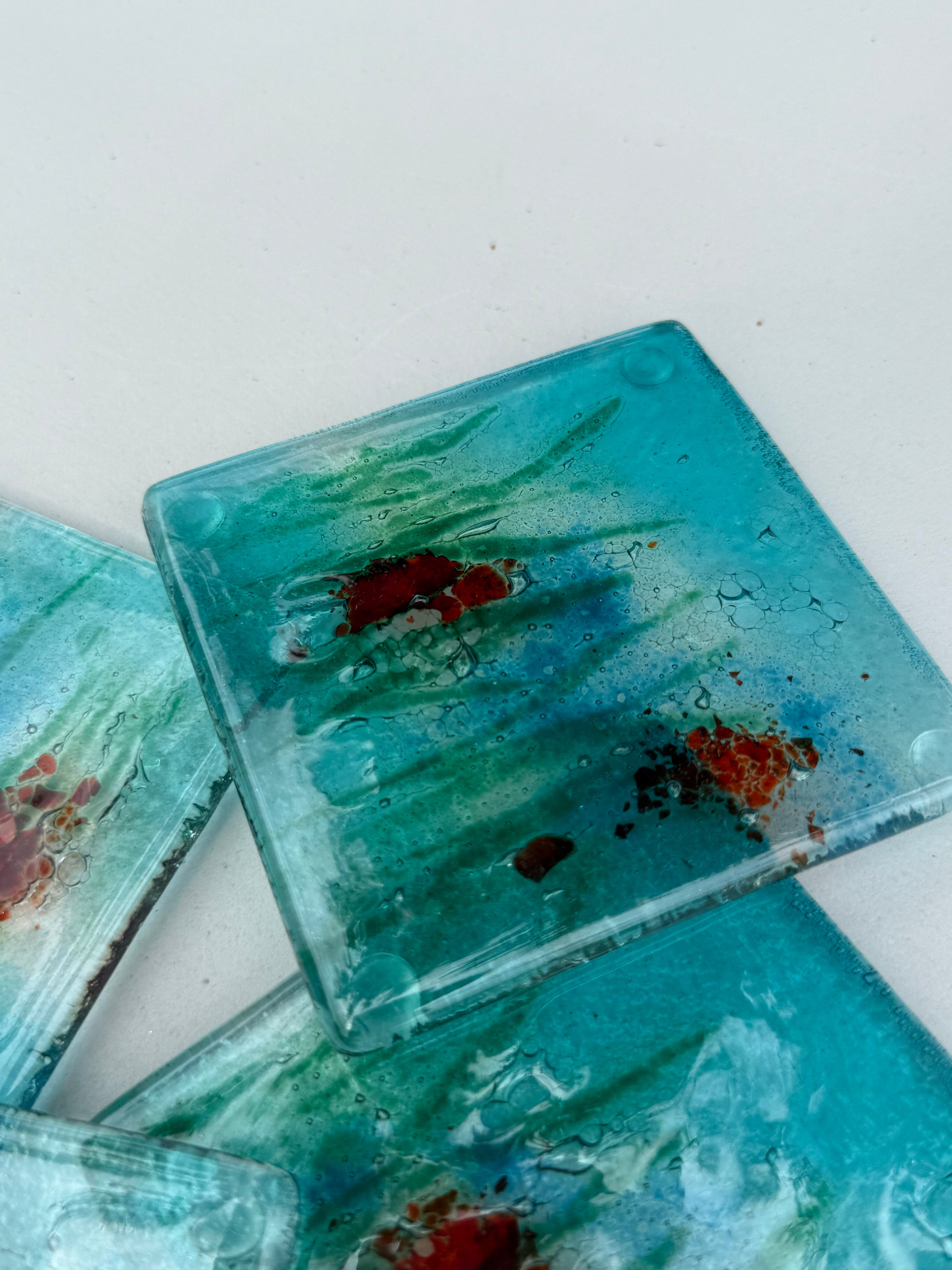 River Bank Coasters (Square)