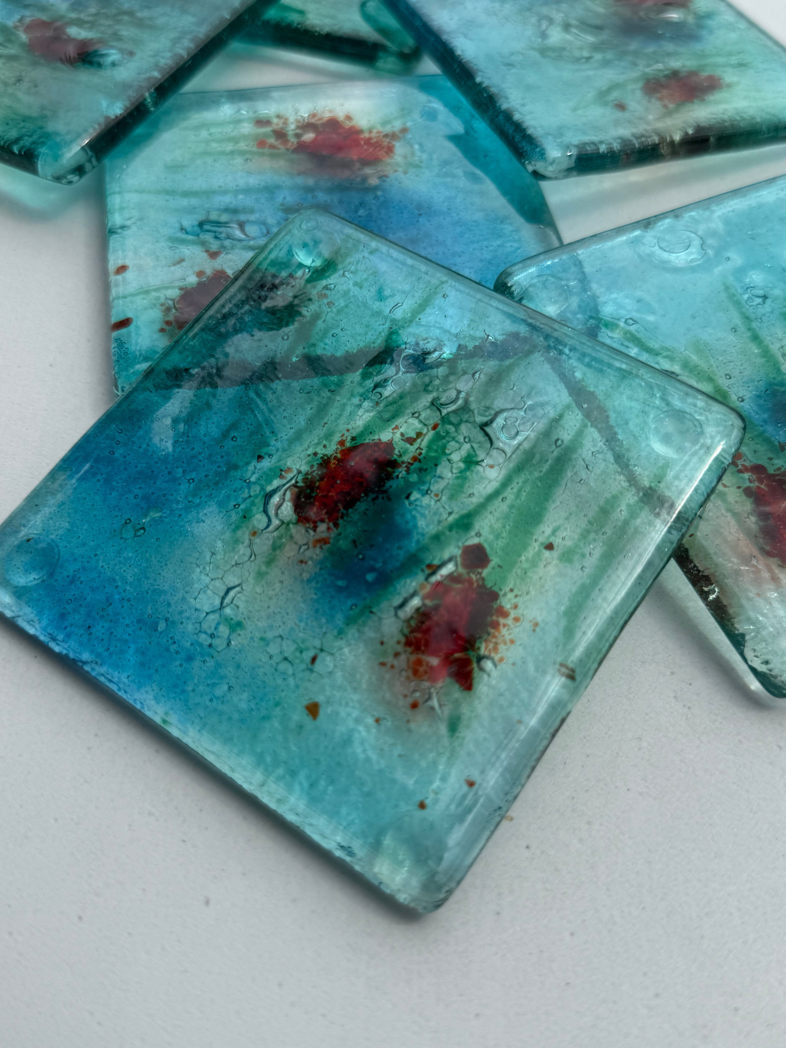 River Bank Coasters (Square)