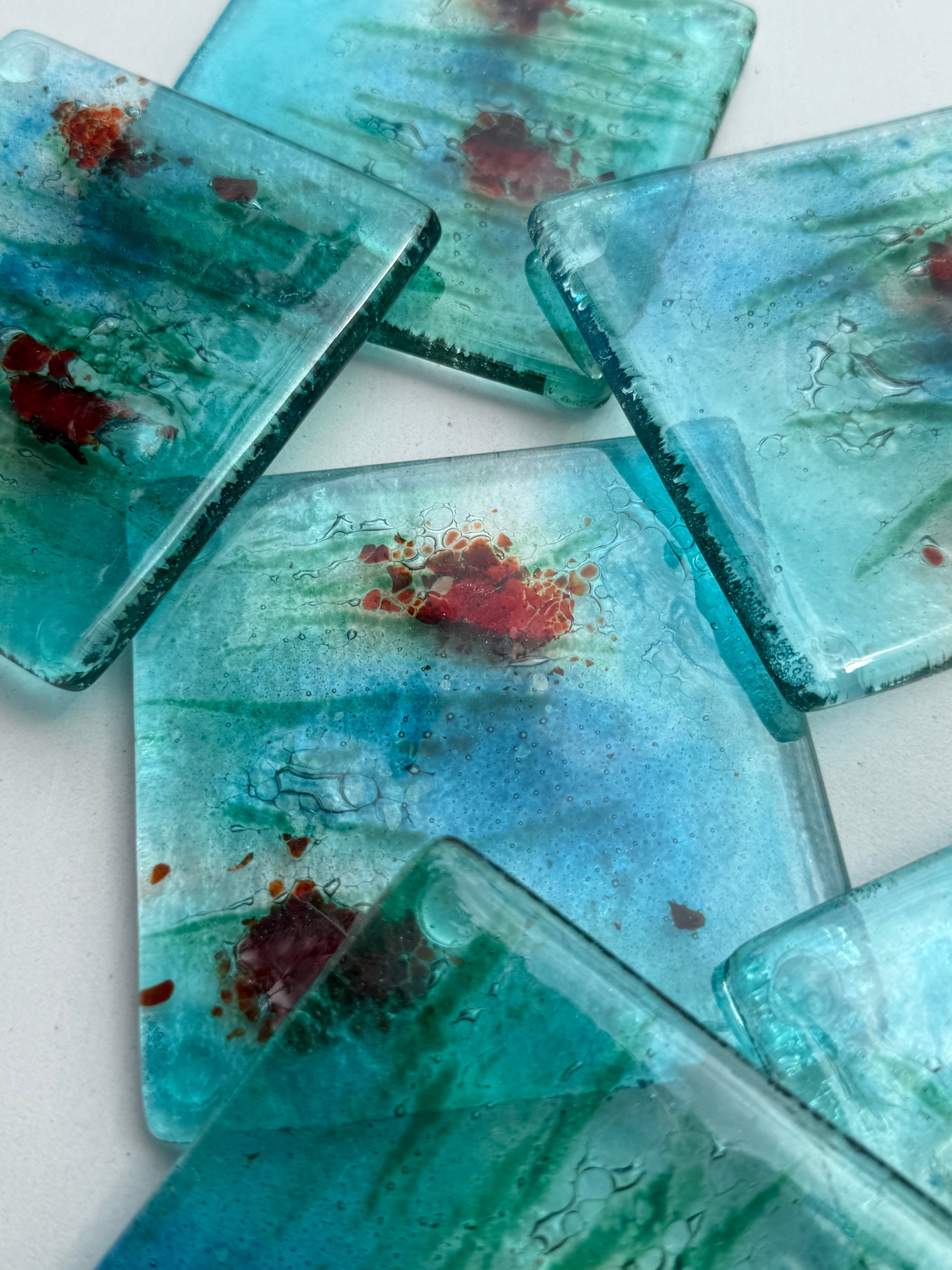 River Bank Coasters (Square)