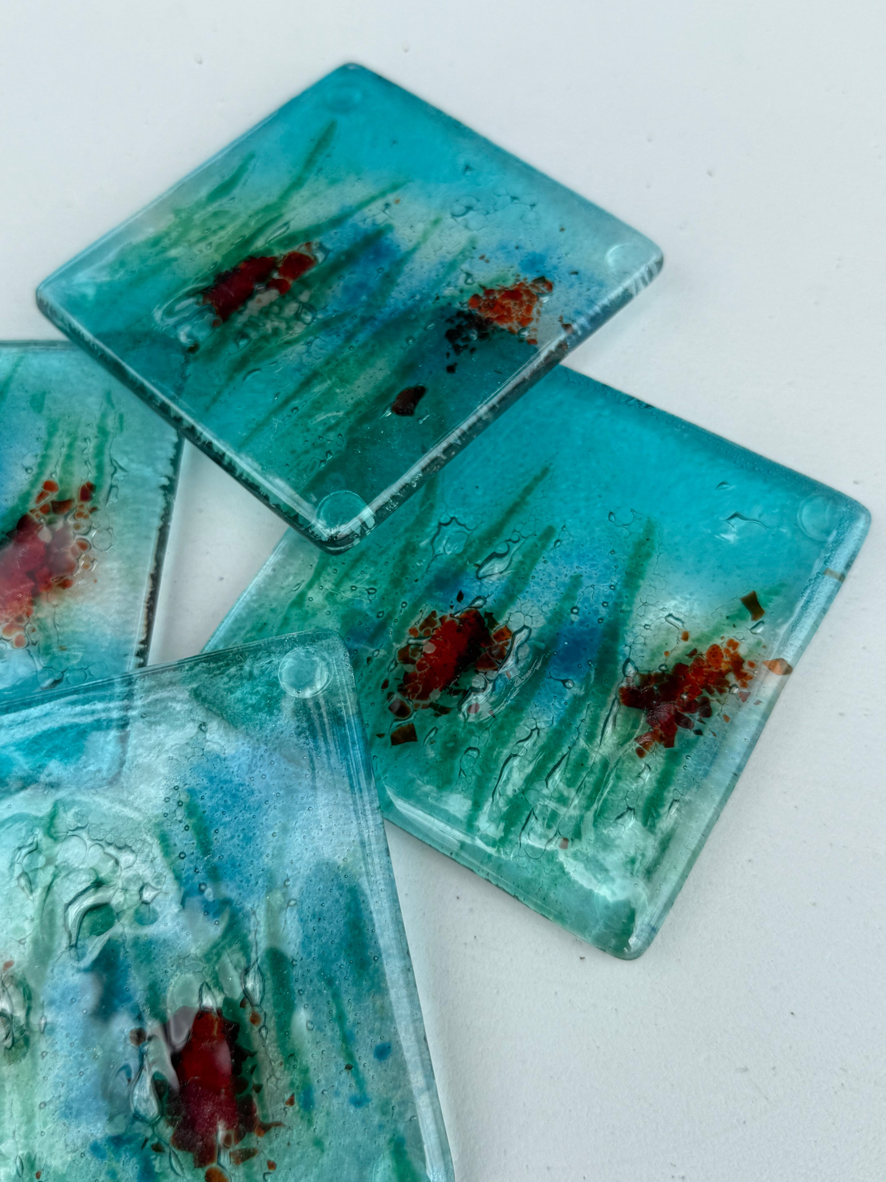 River Bank Coasters (Square)