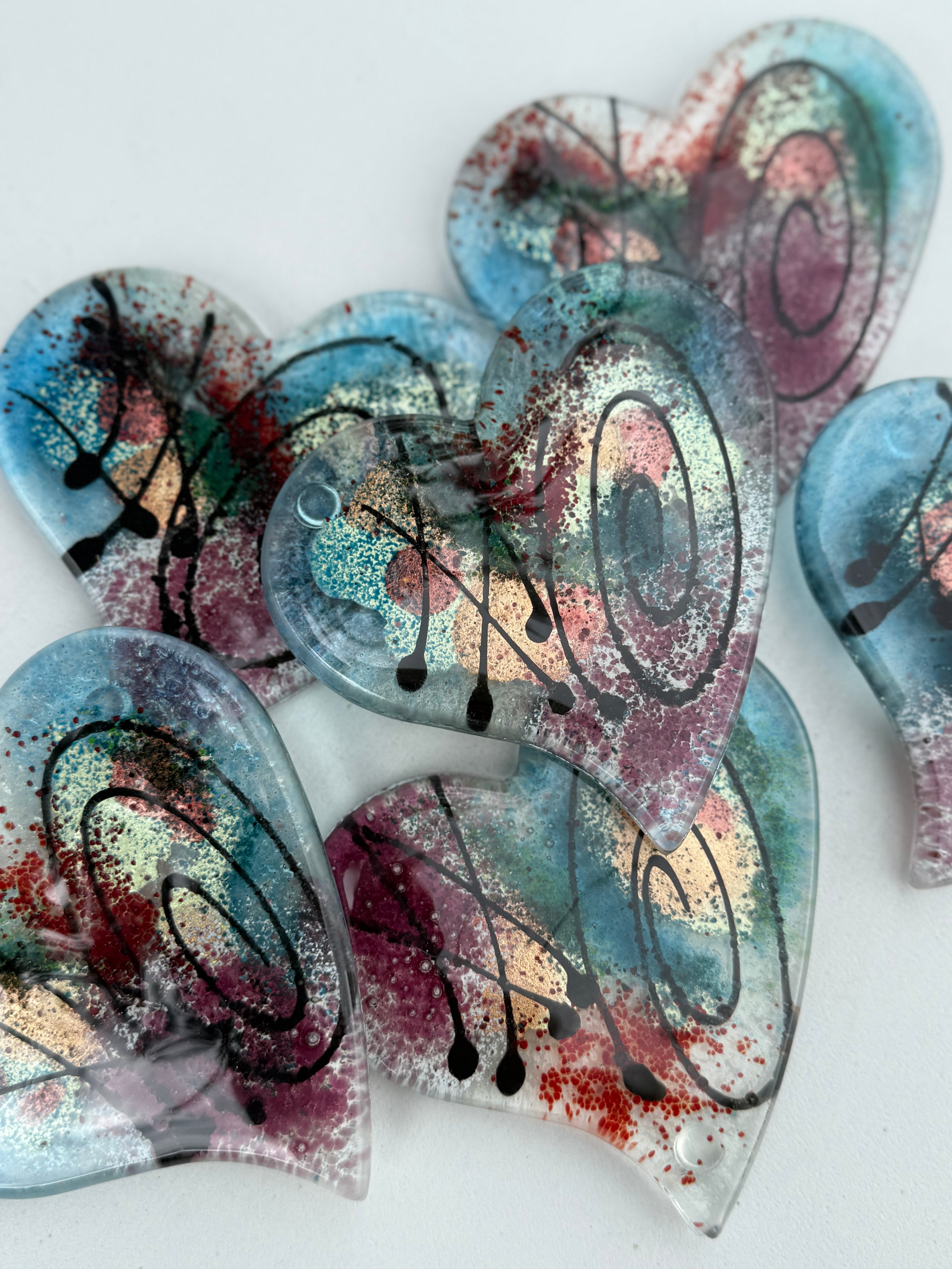 Galaxy Coasters (Heart)