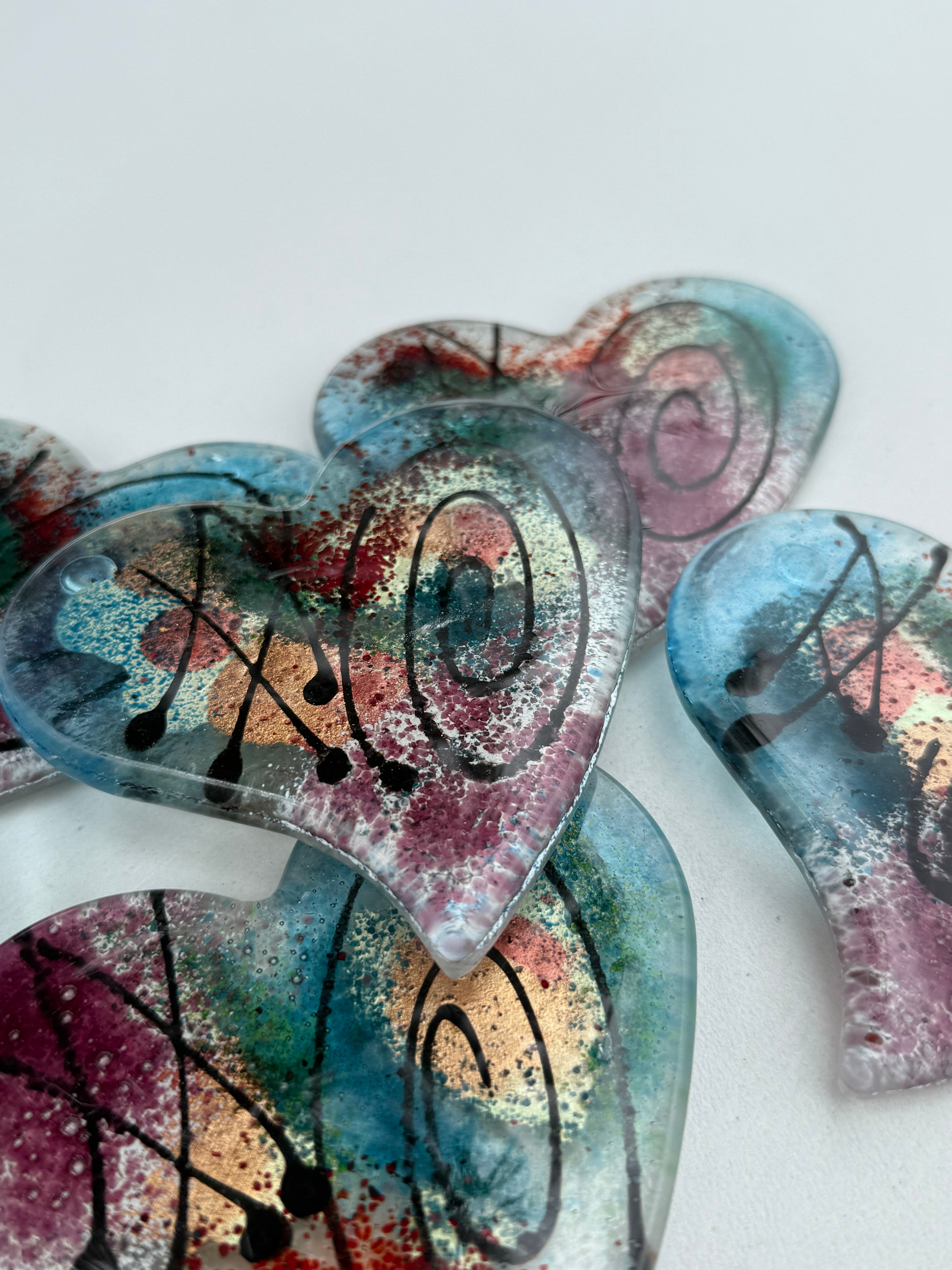 Galaxy Coasters (Heart)