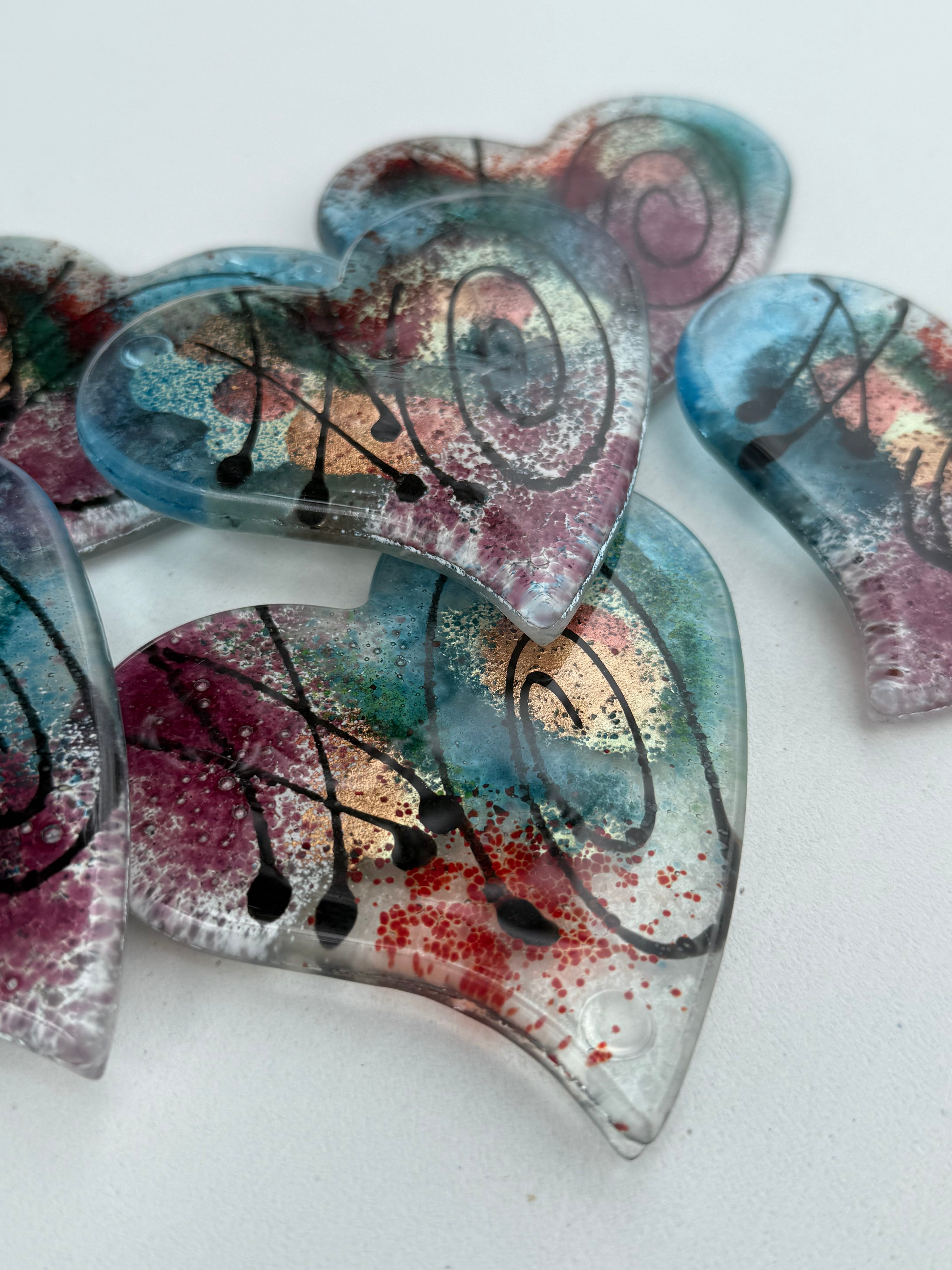Galaxy Coasters (Heart)