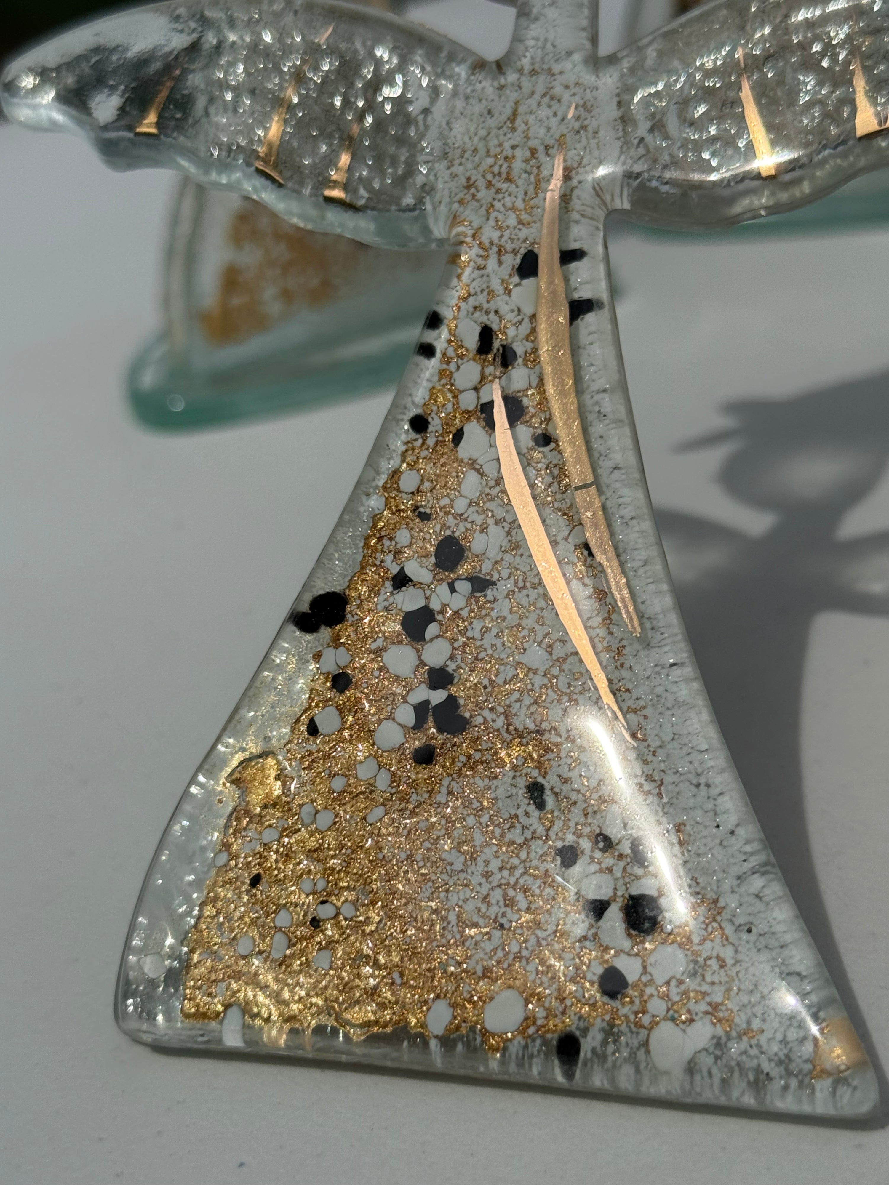 Angel - Golden Frost (Hanging Decoration)