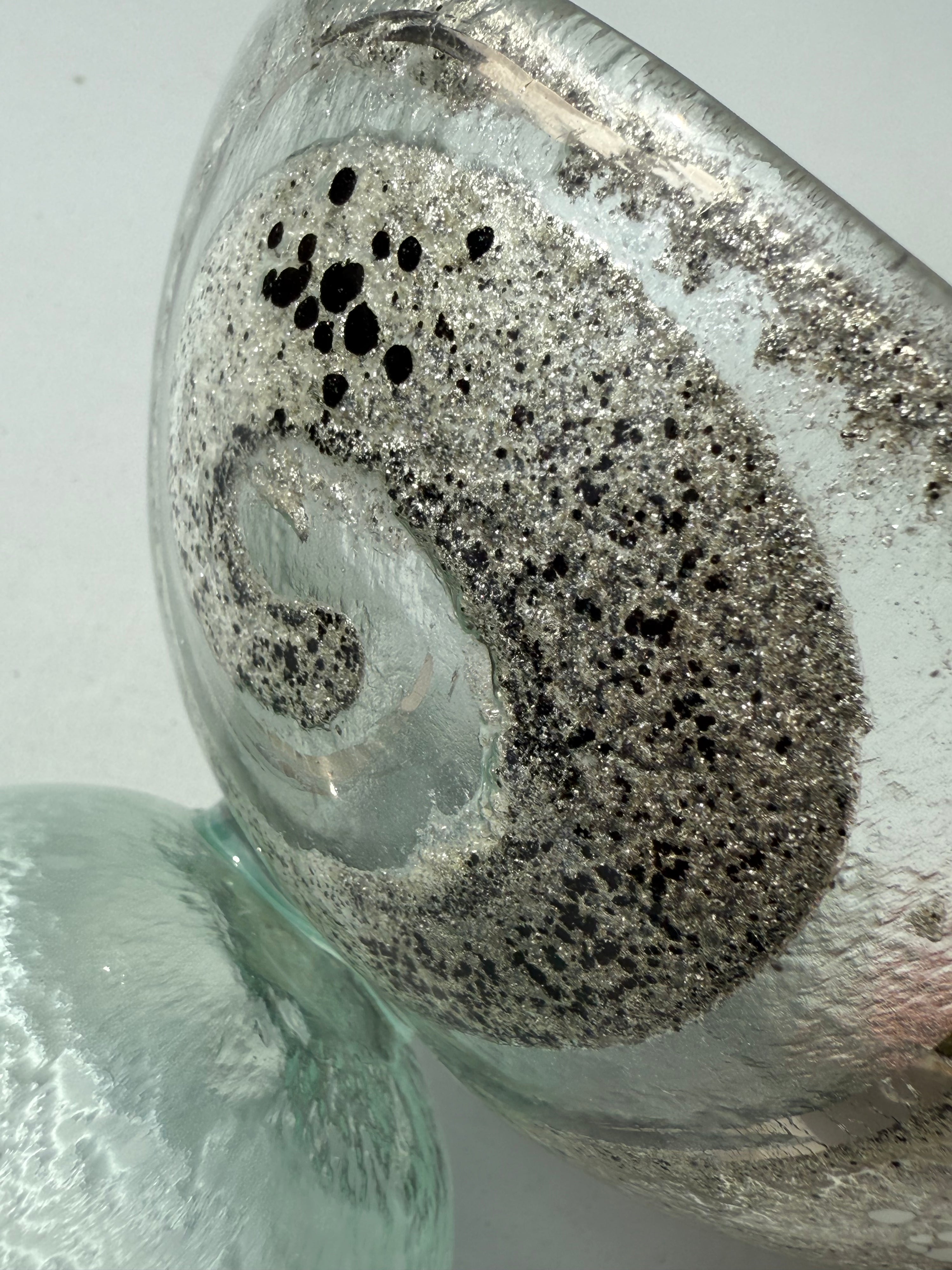 Platinum Glass Bonbon Dish
