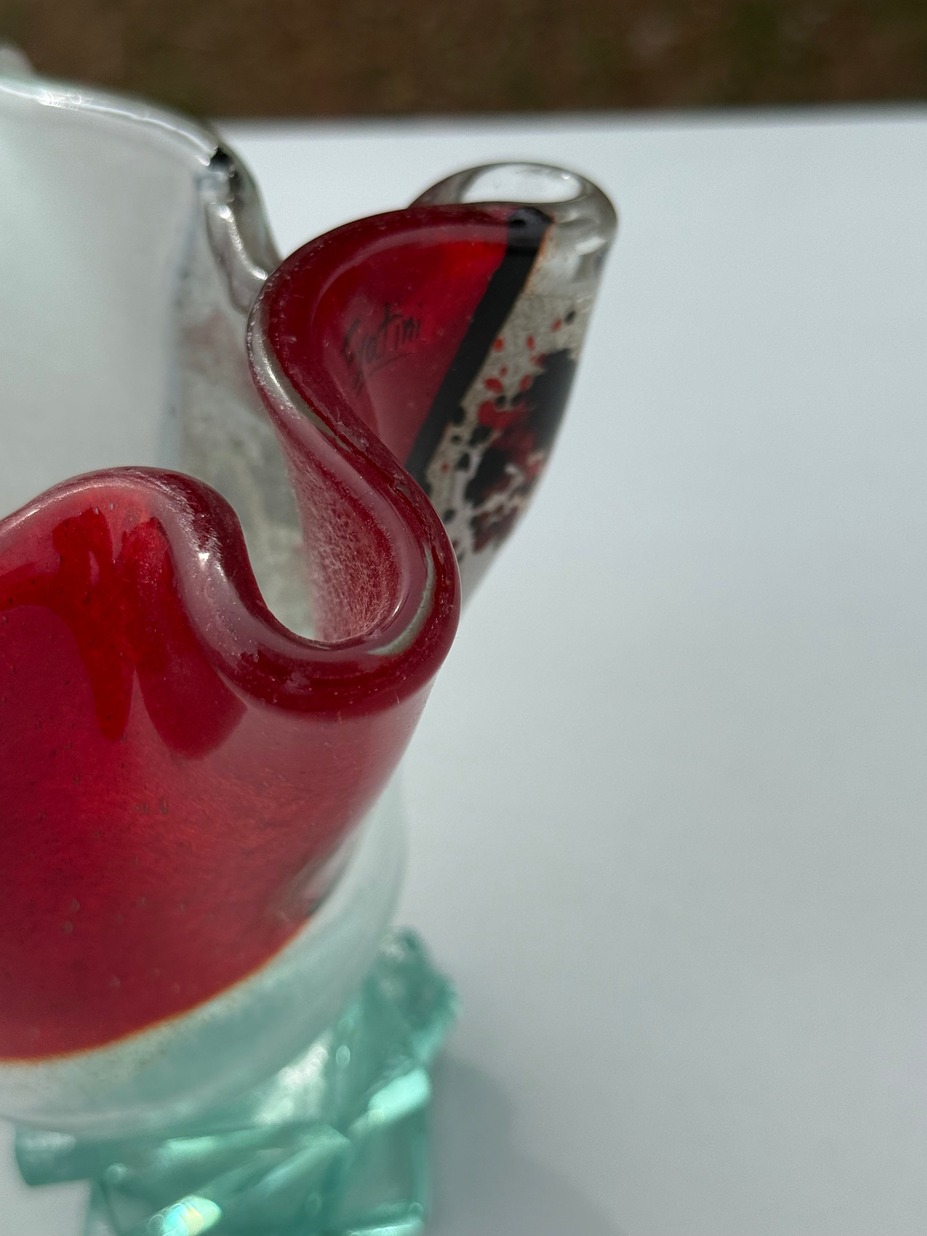 Artemis Bowl with Stacked Glass Stand