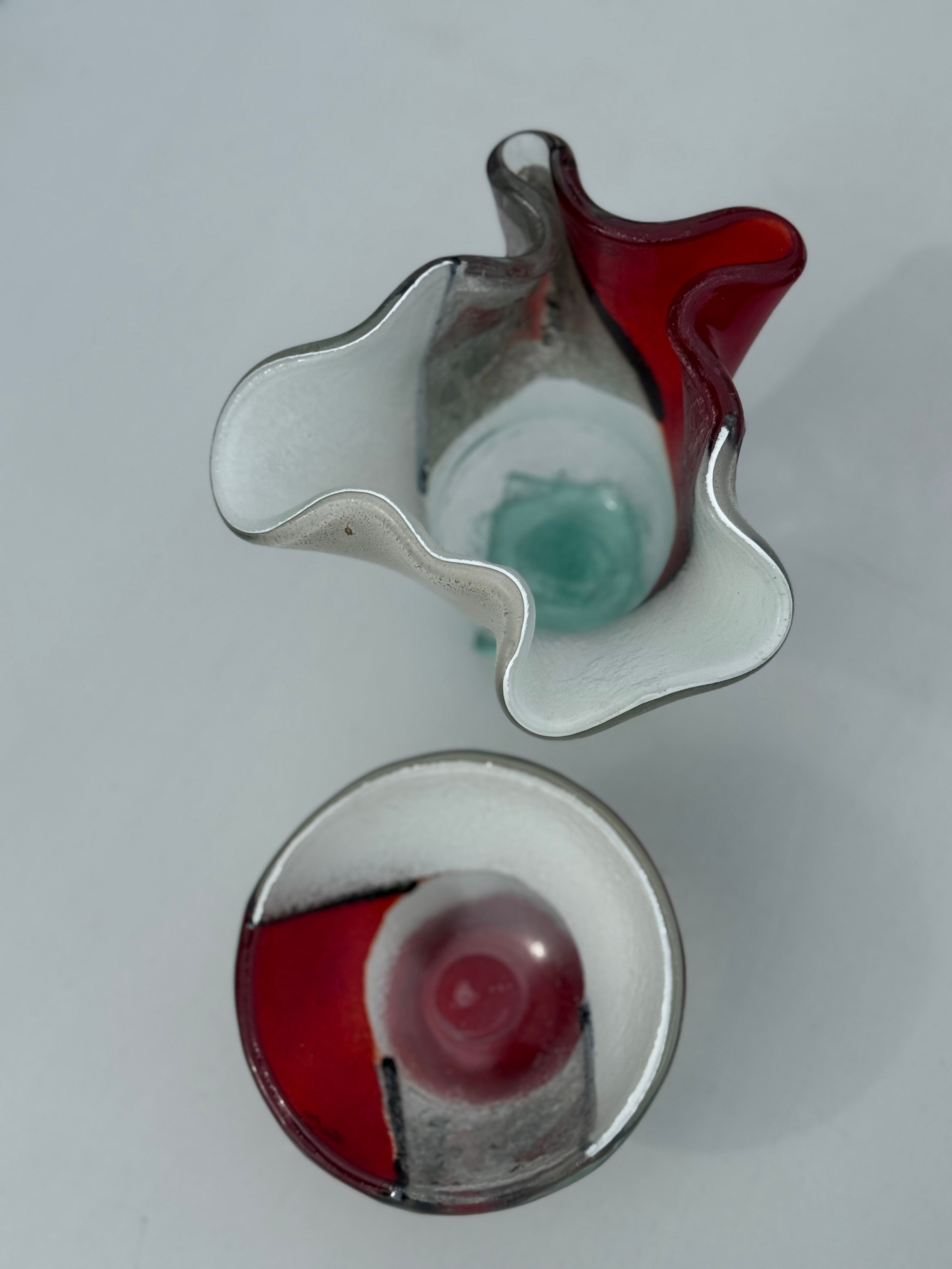 Artemis Bowl with Stacked Glass Stand