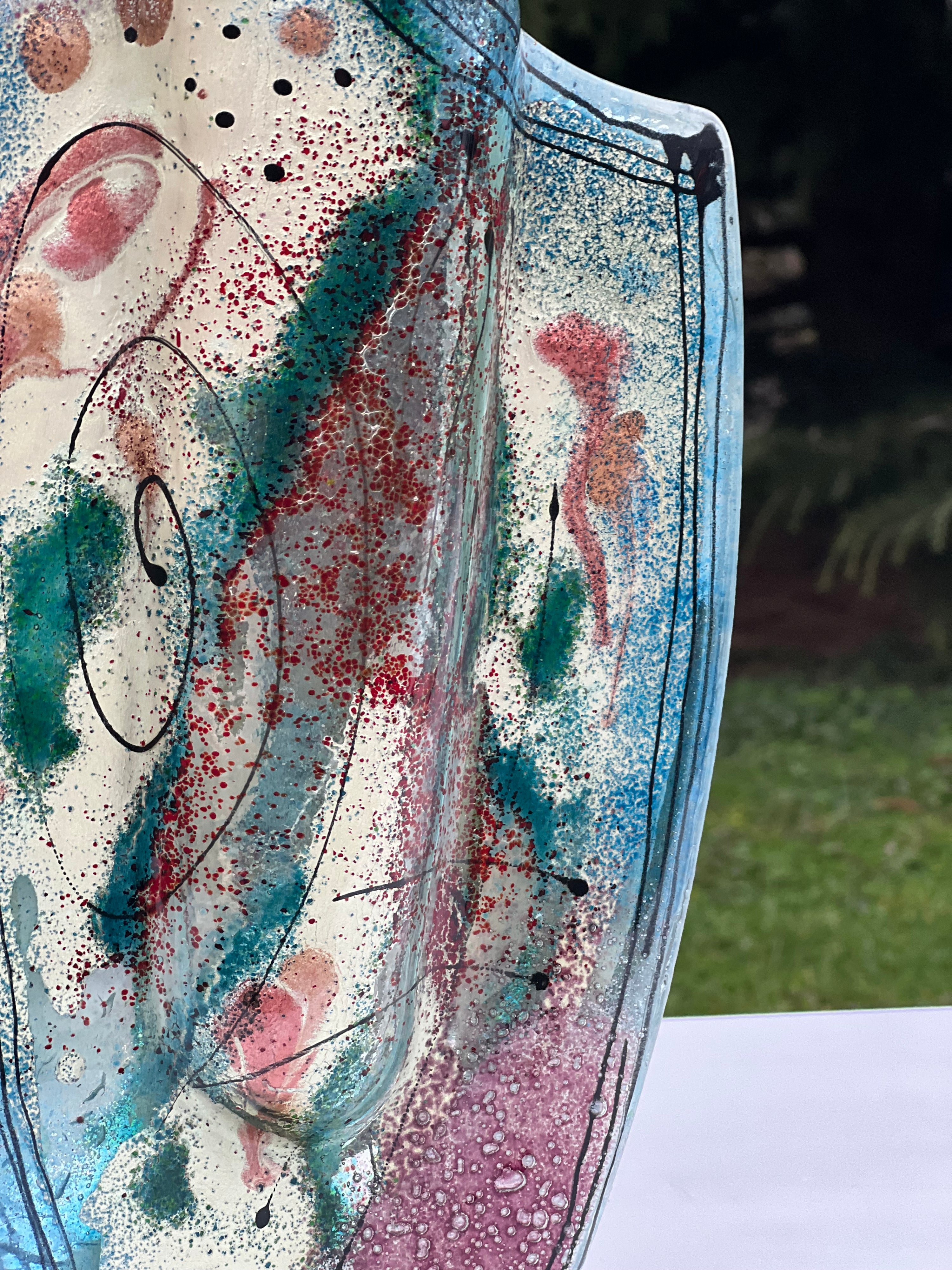 Galaxy Oval Vase