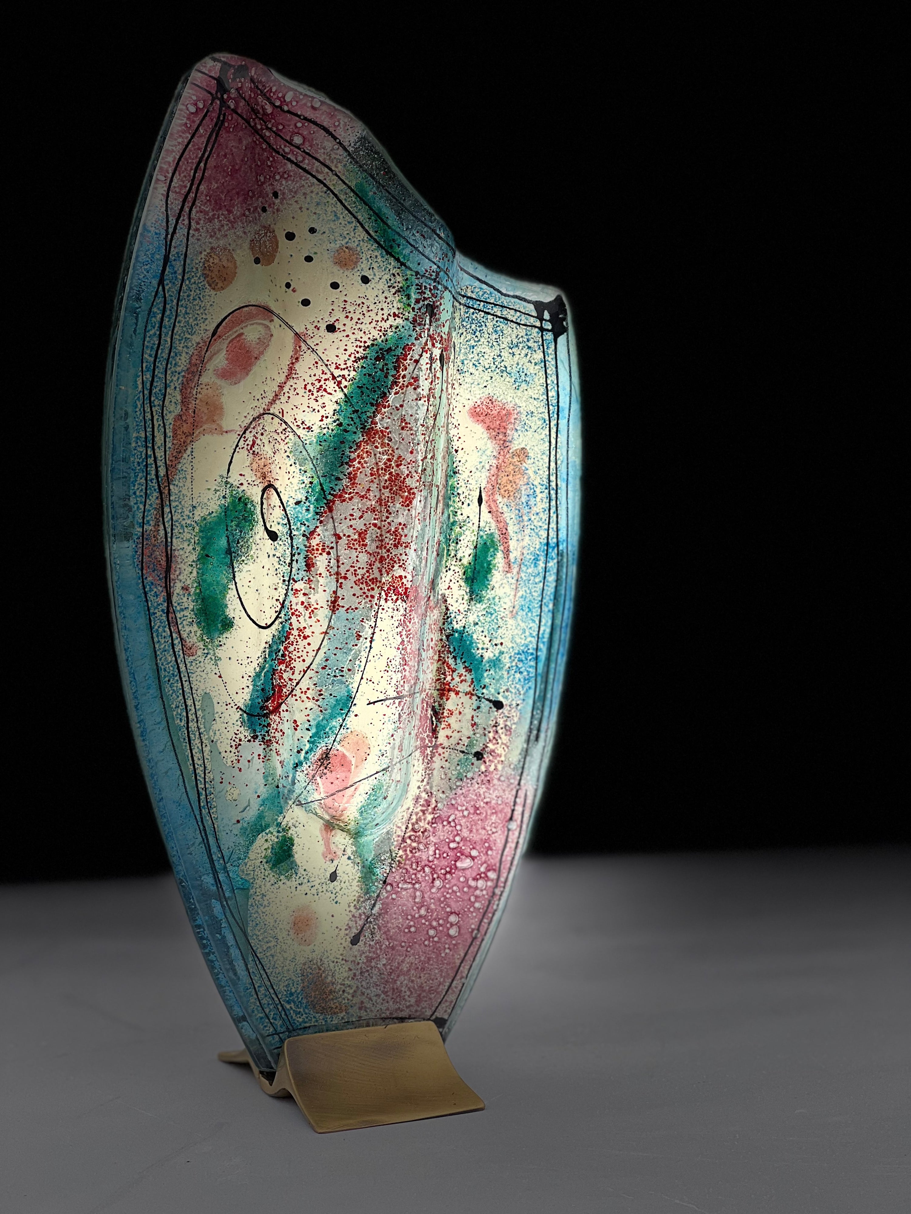 Galaxy Oval Vase