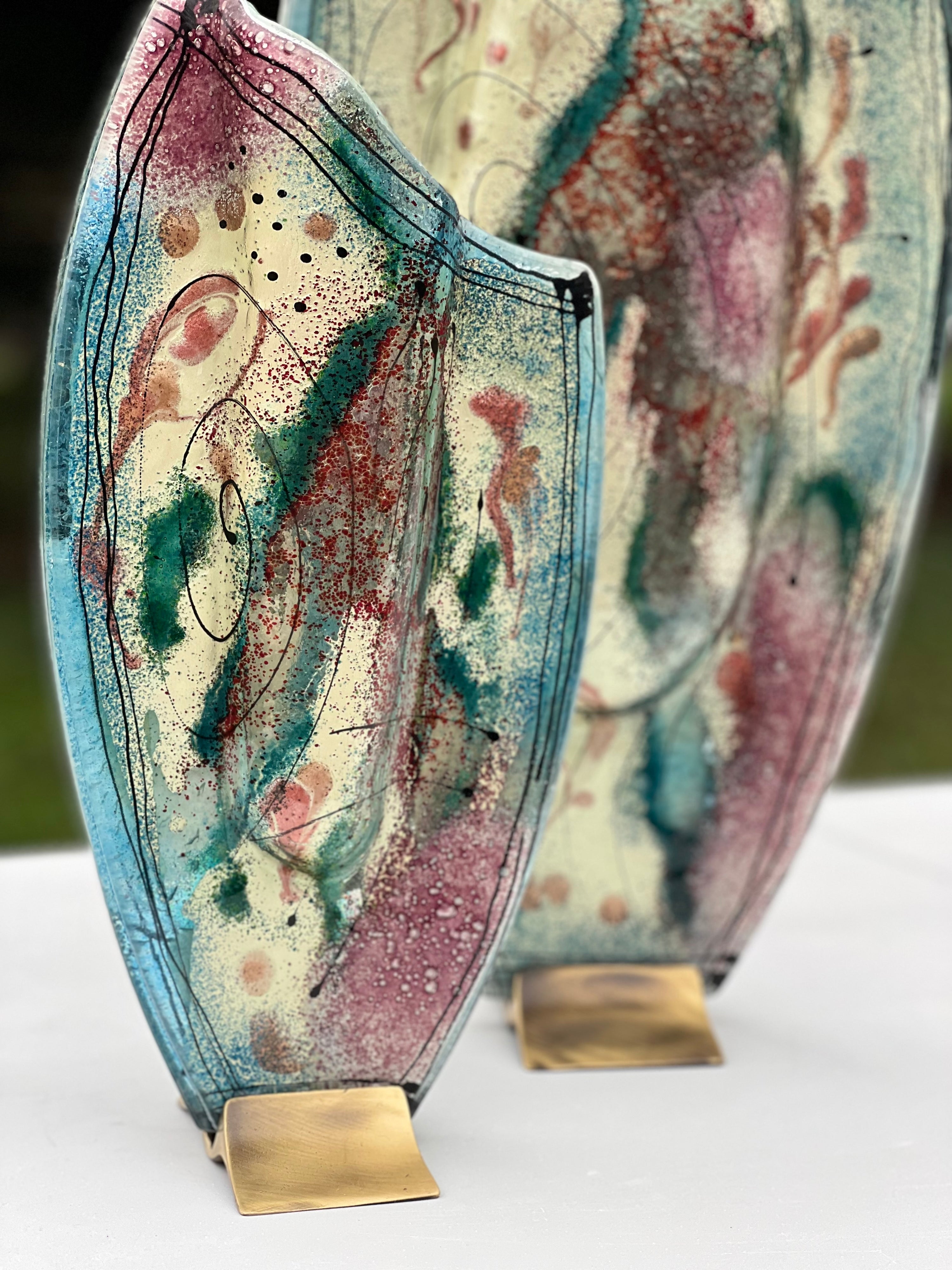 Galaxy Oval Vase