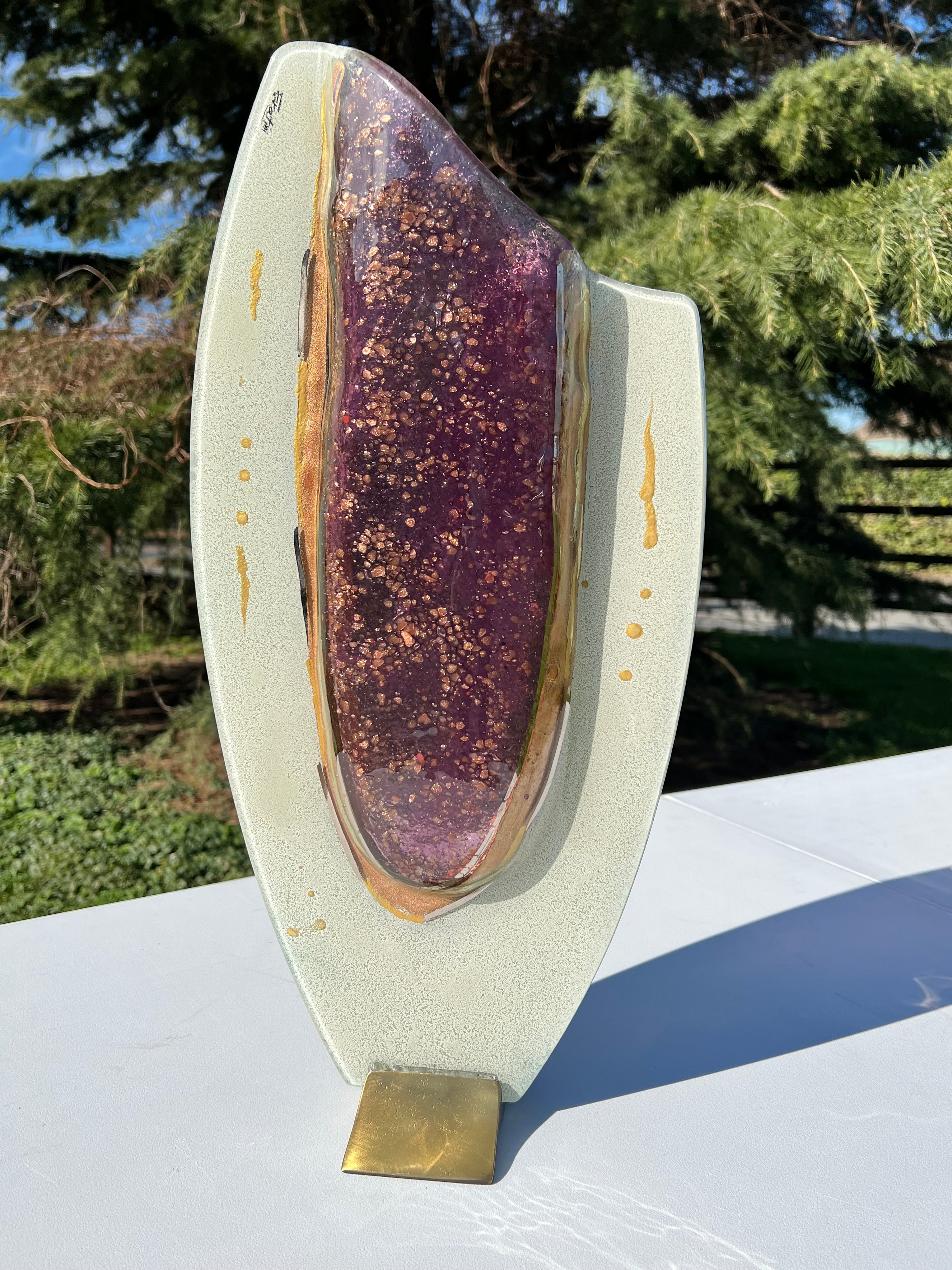 Thira Cherry Oval Vase