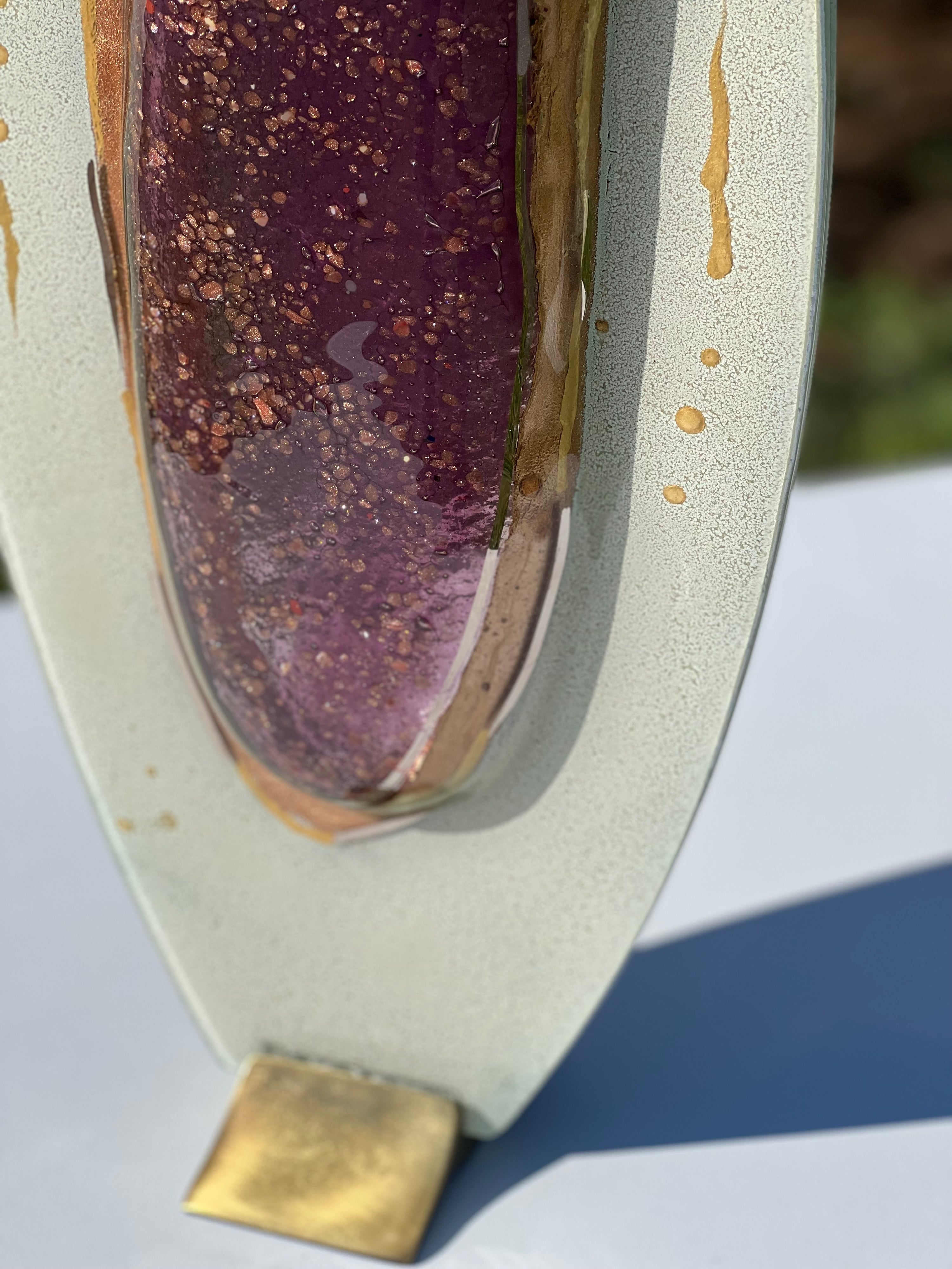 Thira Cherry Oval Vase