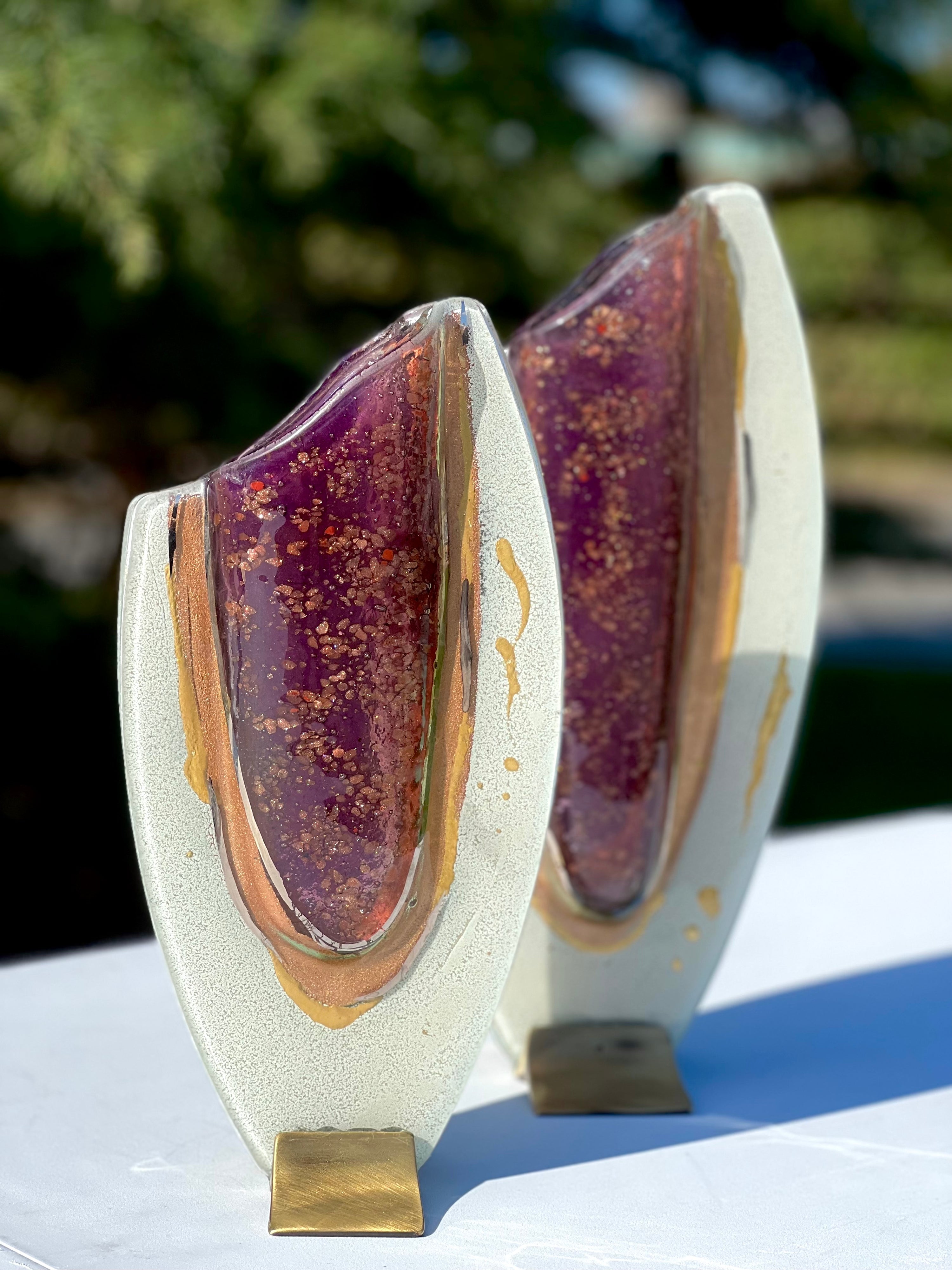 Thira Cherry Oval Vase