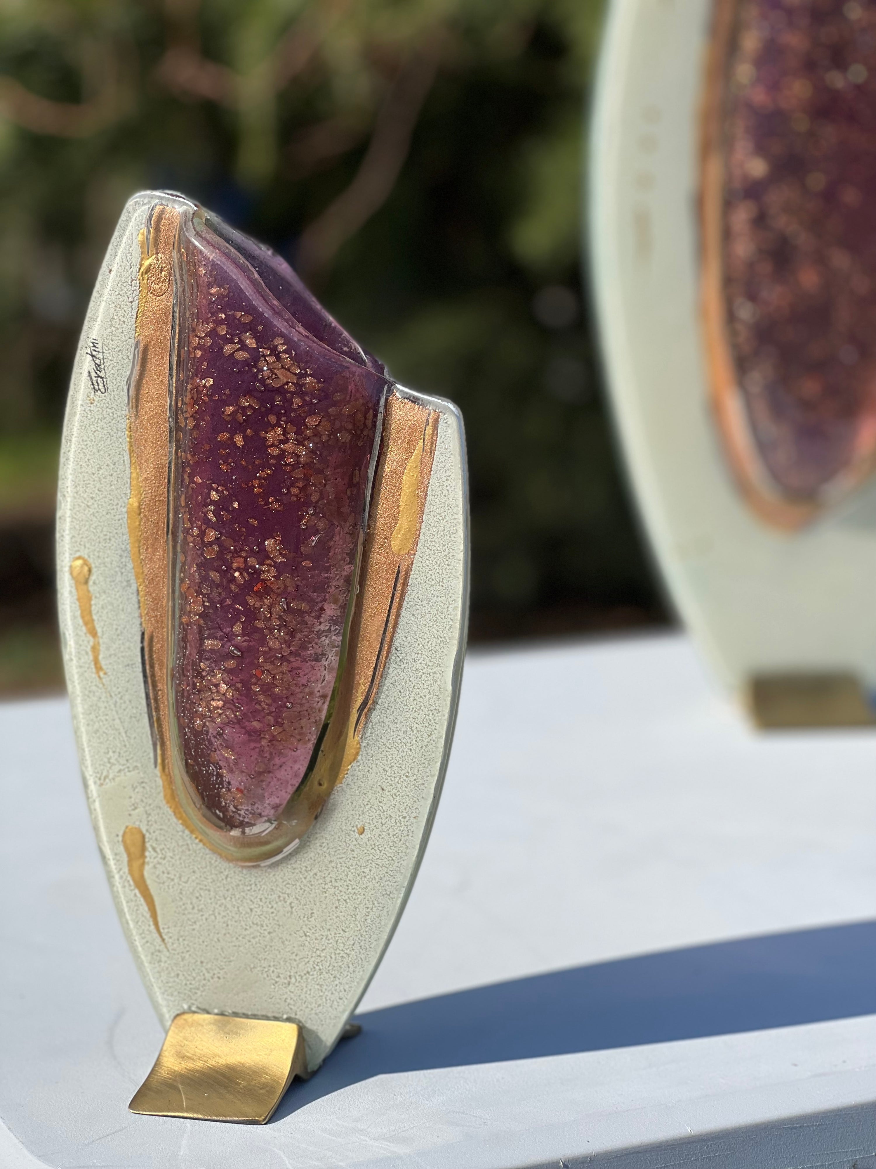Thira Cherry Oval Vase