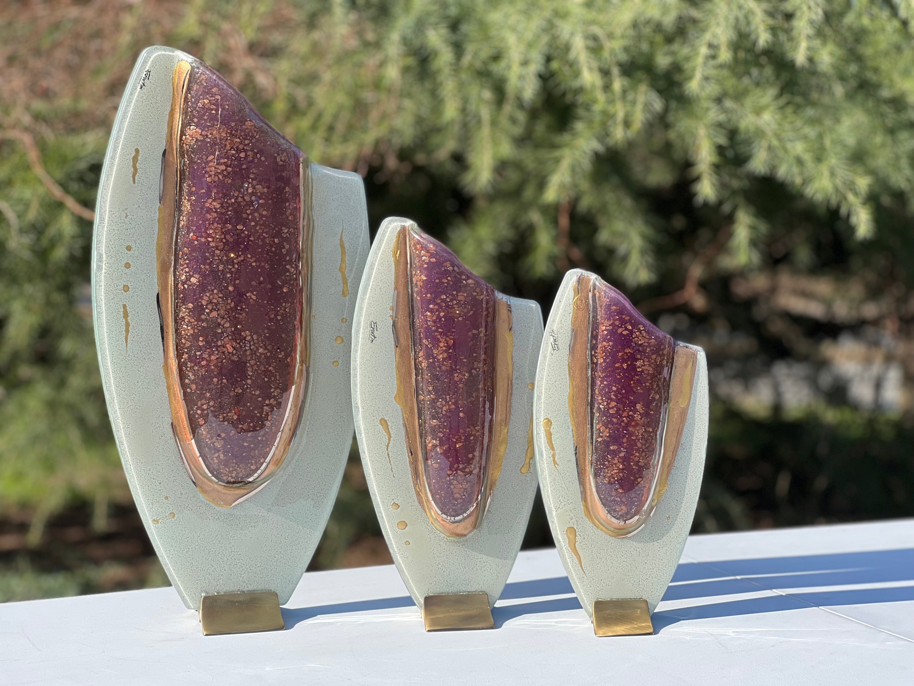 Thira Cherry Oval Vase