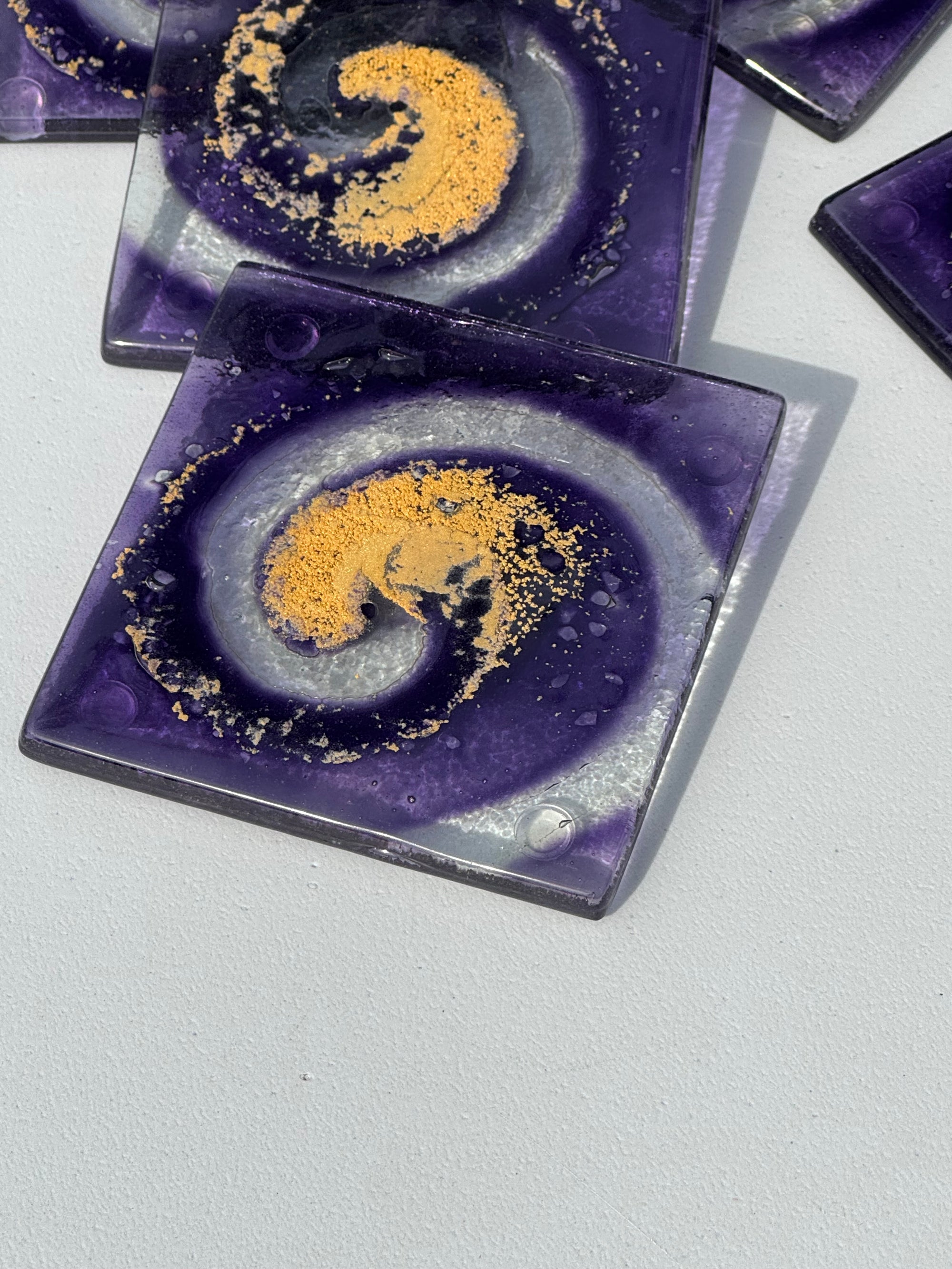 Nefeli Mauve Coaster (Square)