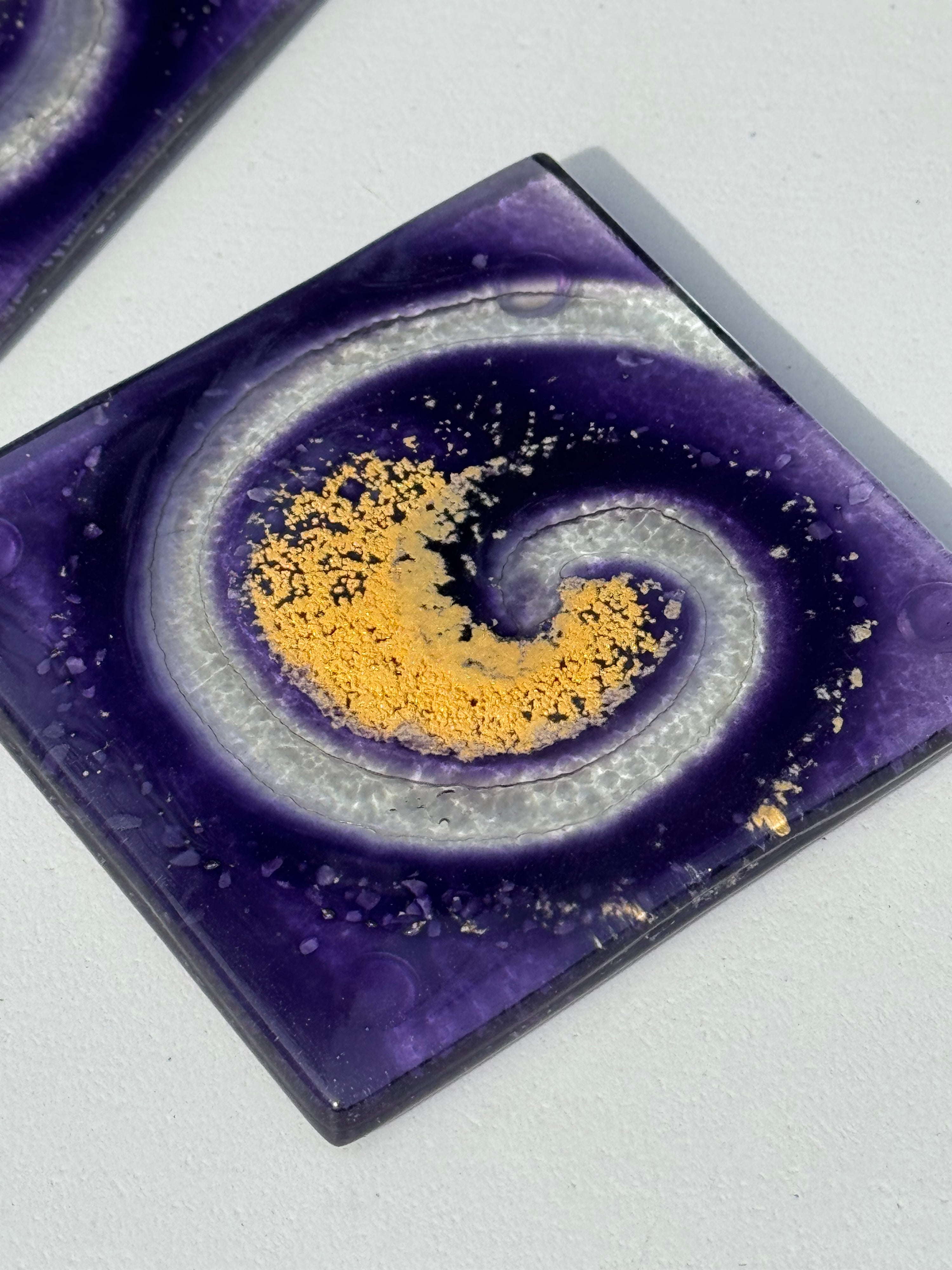 Nefeli Mauve Coaster (Square)