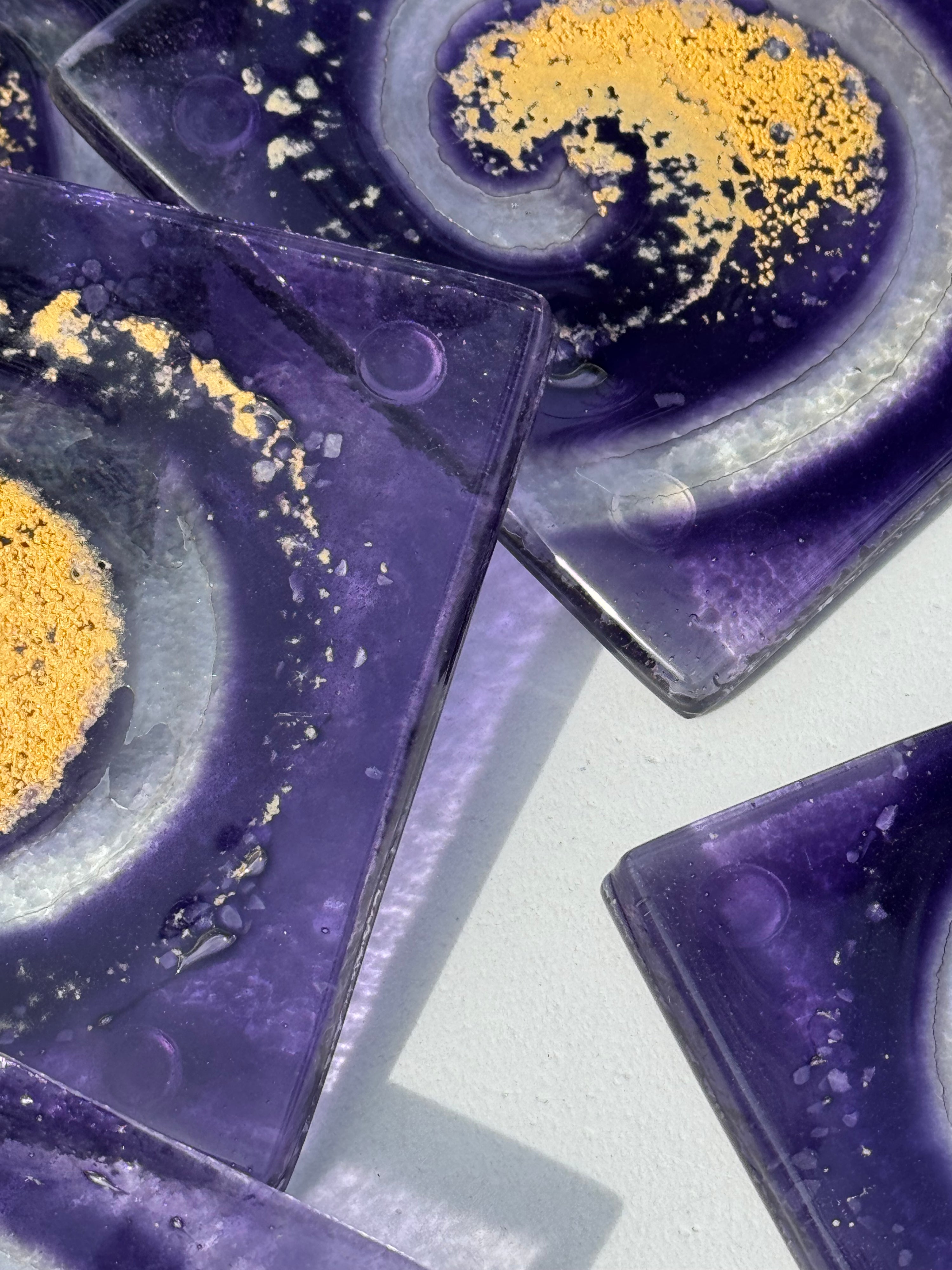 Nefeli Mauve Coaster (Square)