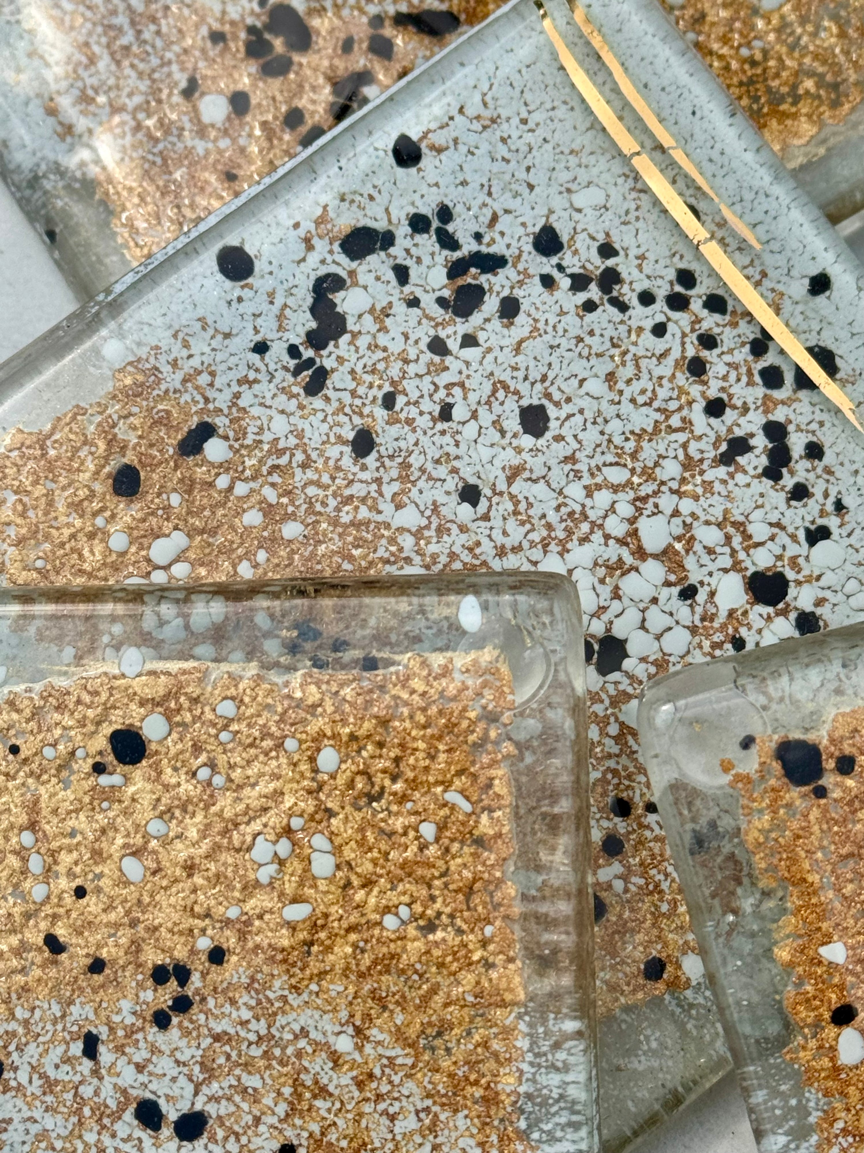 Golden Frost Coaster (Square)