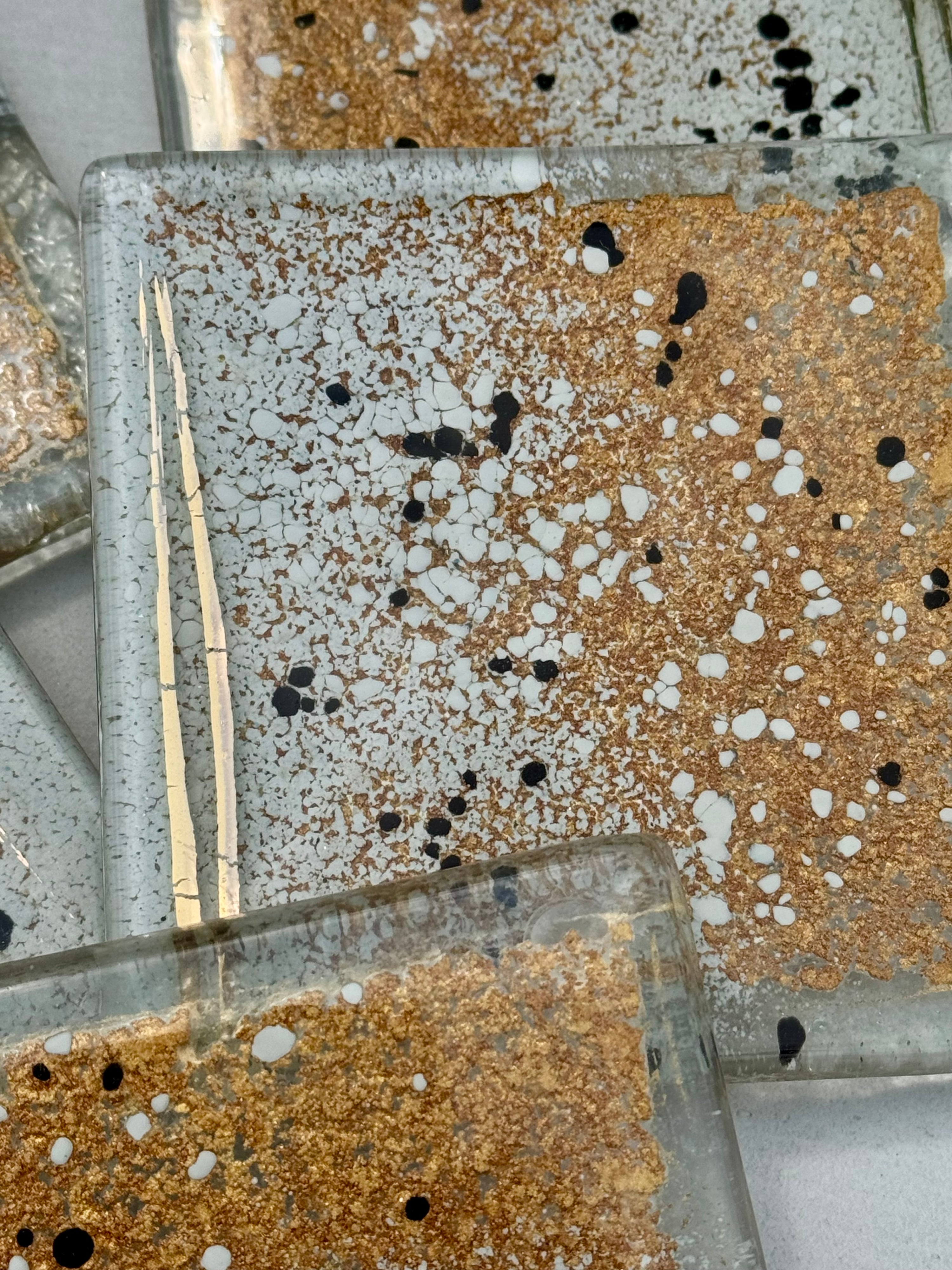 Golden Frost Coaster (Square)