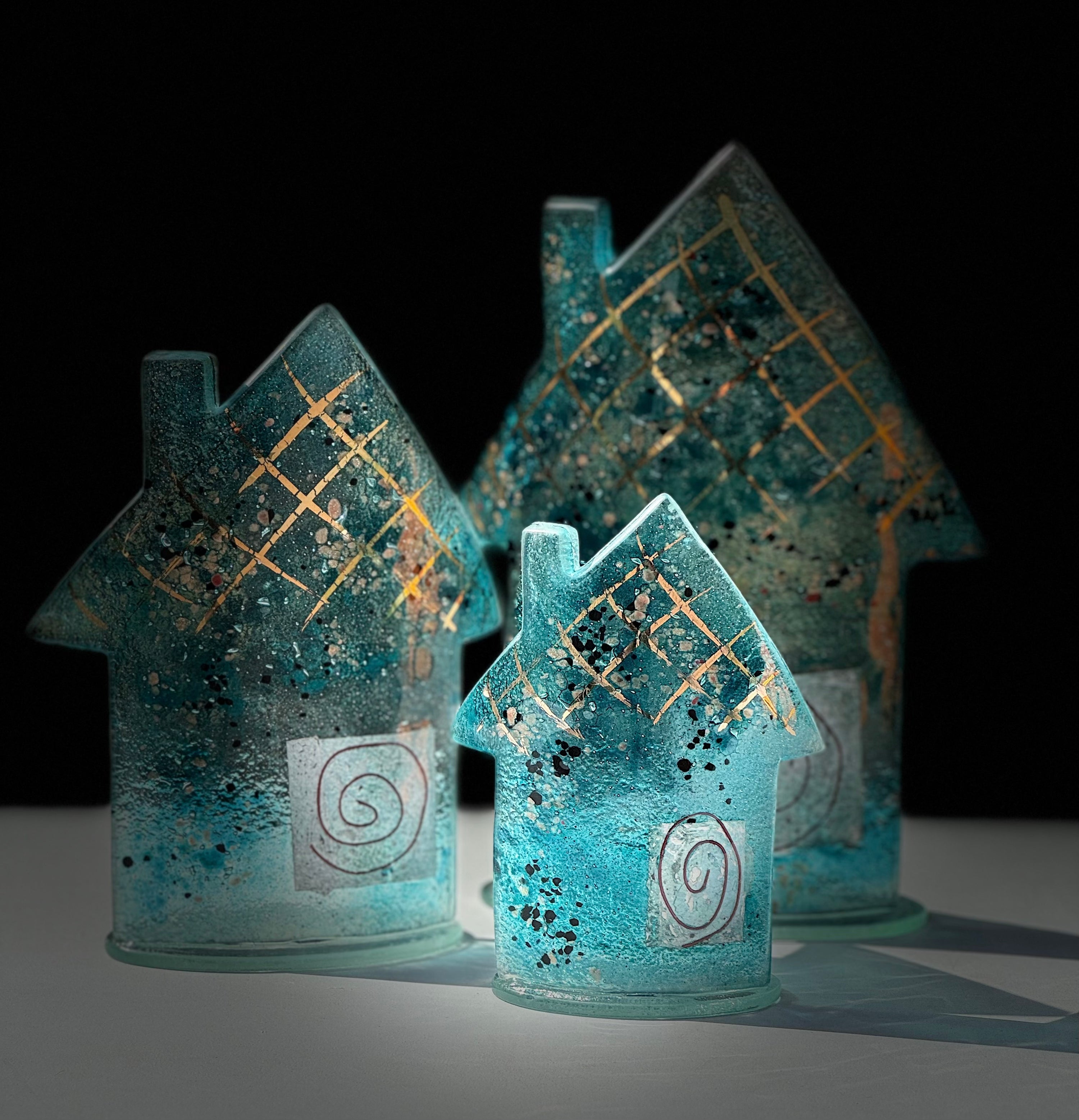 Cottage - Aqua &