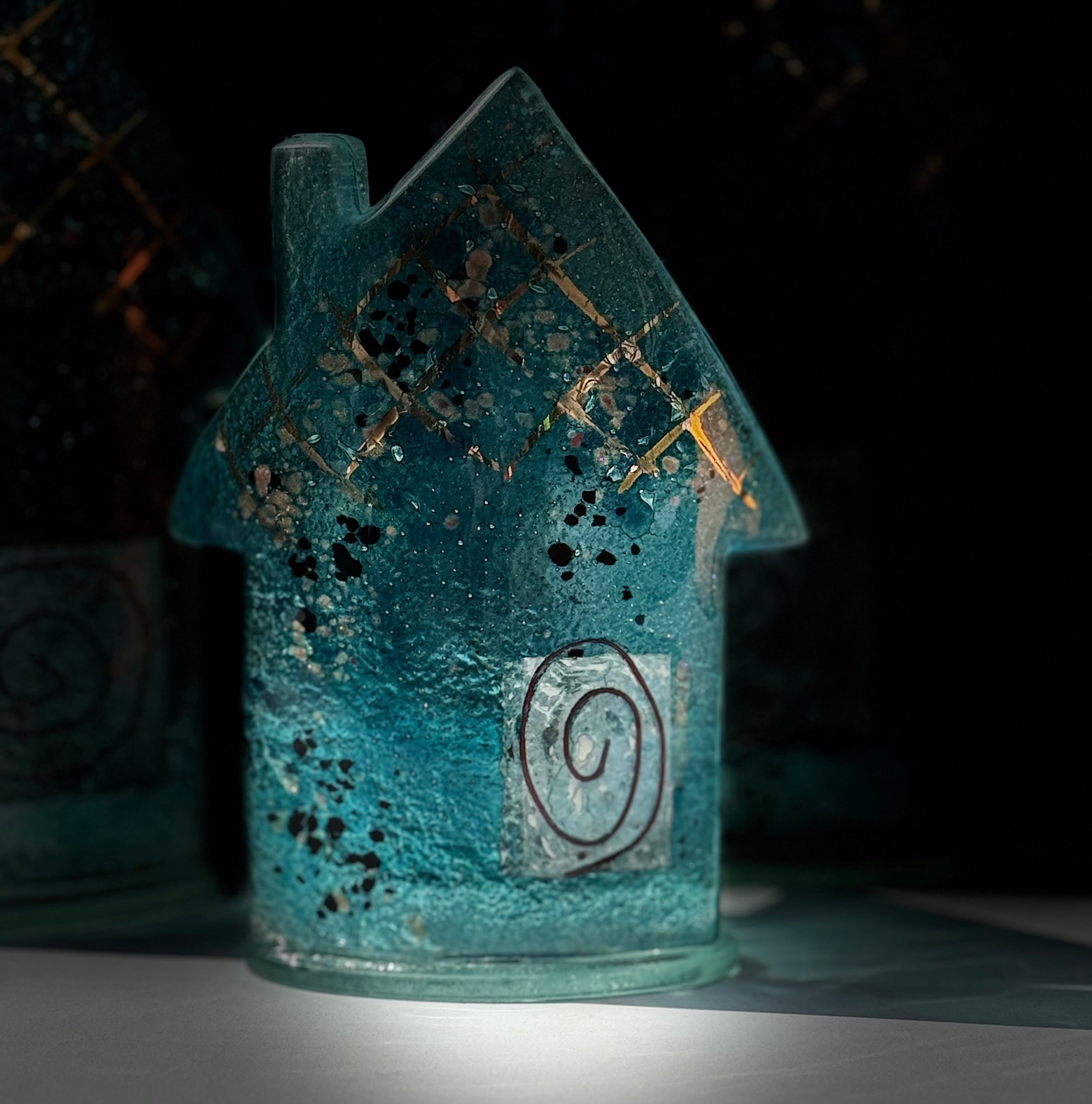 Cottage - Aqua &