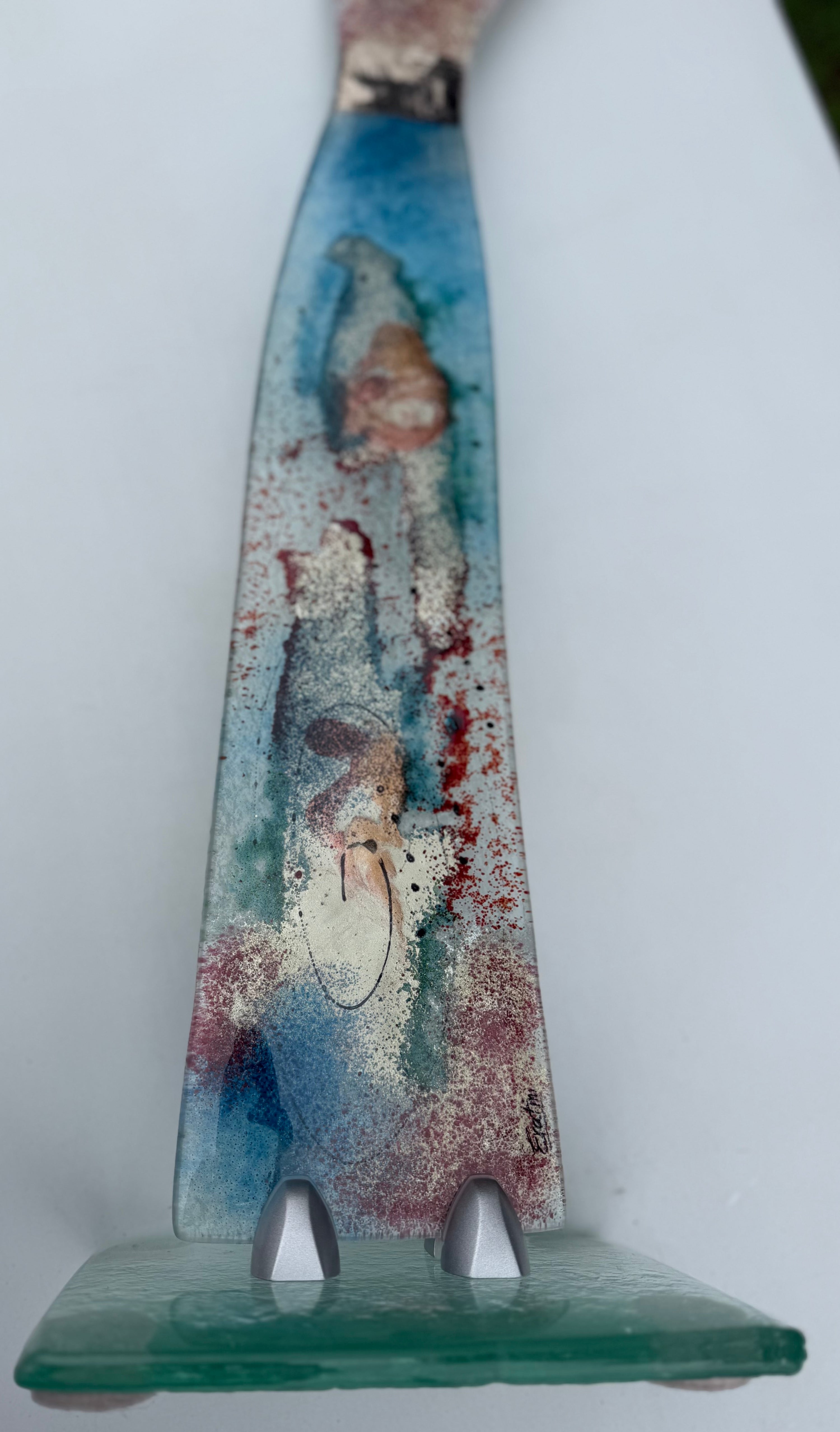 Fused Glass Statue - Galaxy