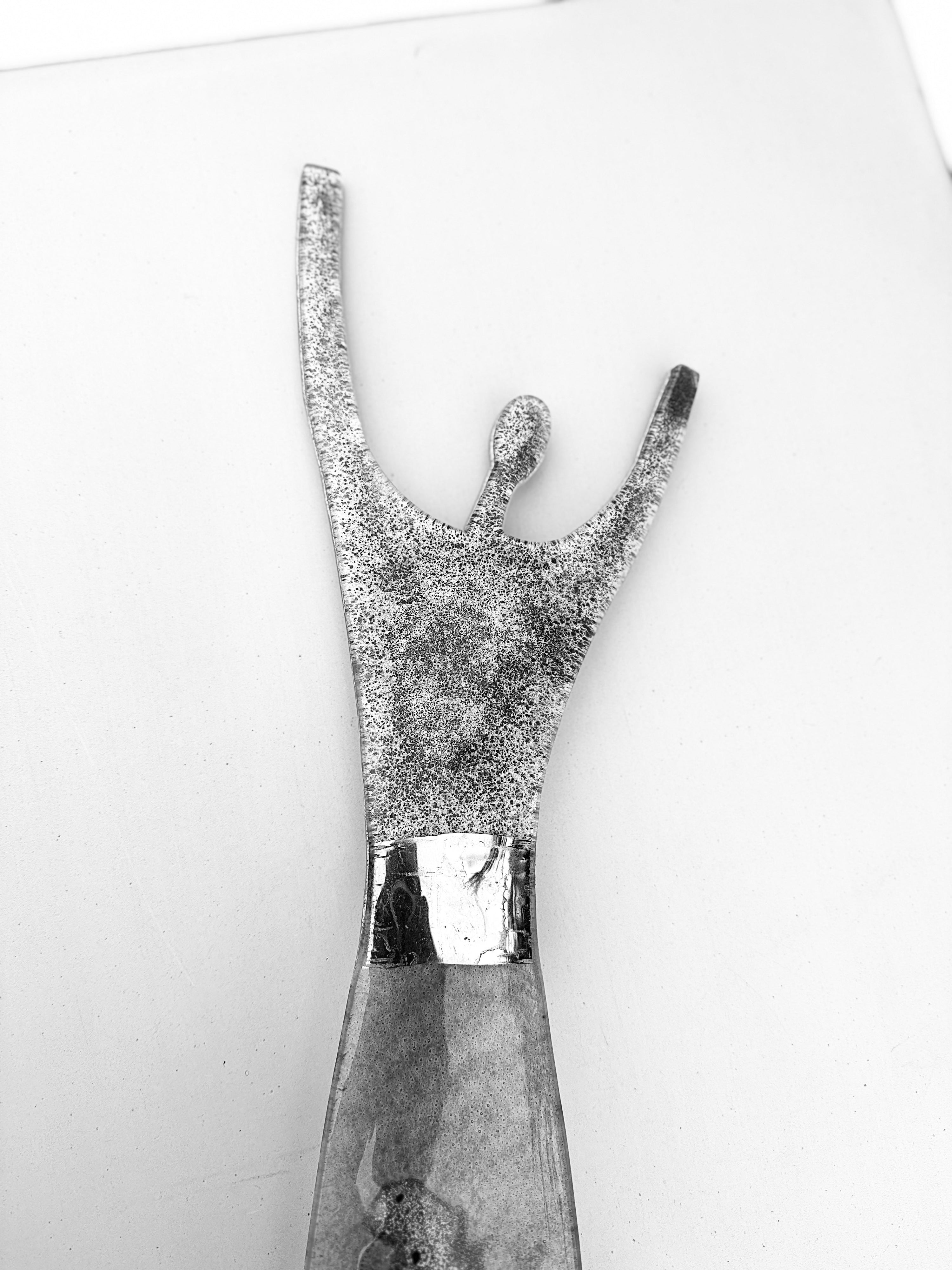 Fused Glass Statue - Galaxy