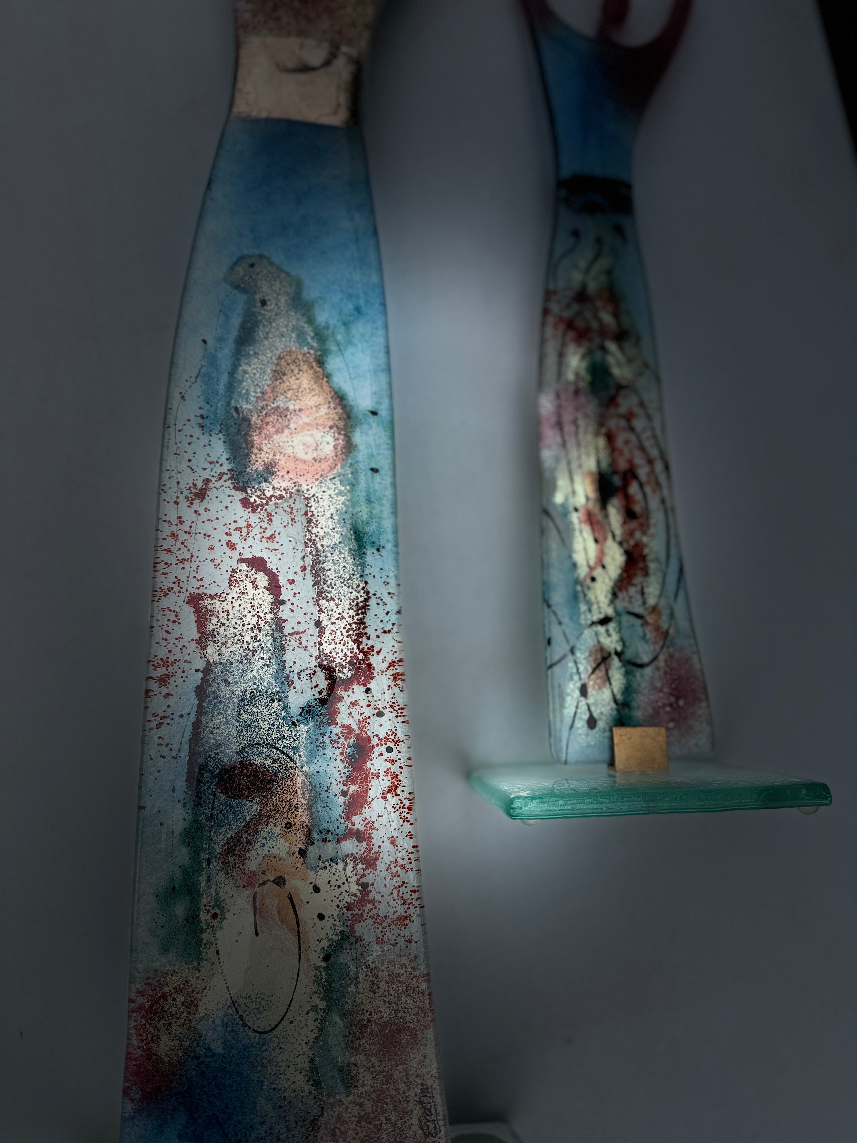 Fused Glass Statue - Galaxy