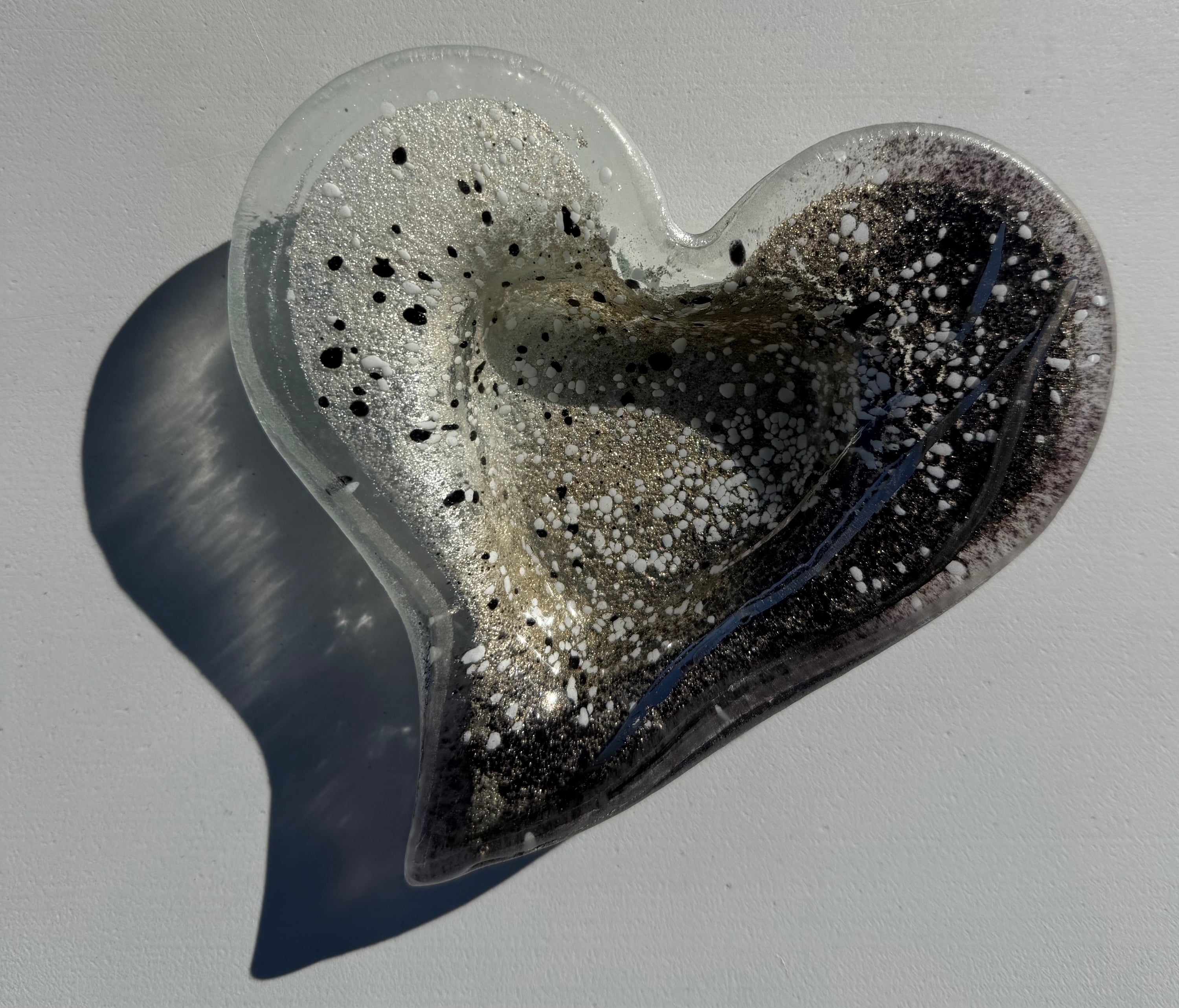 Silver, Grey & Platinum Tealight Dish