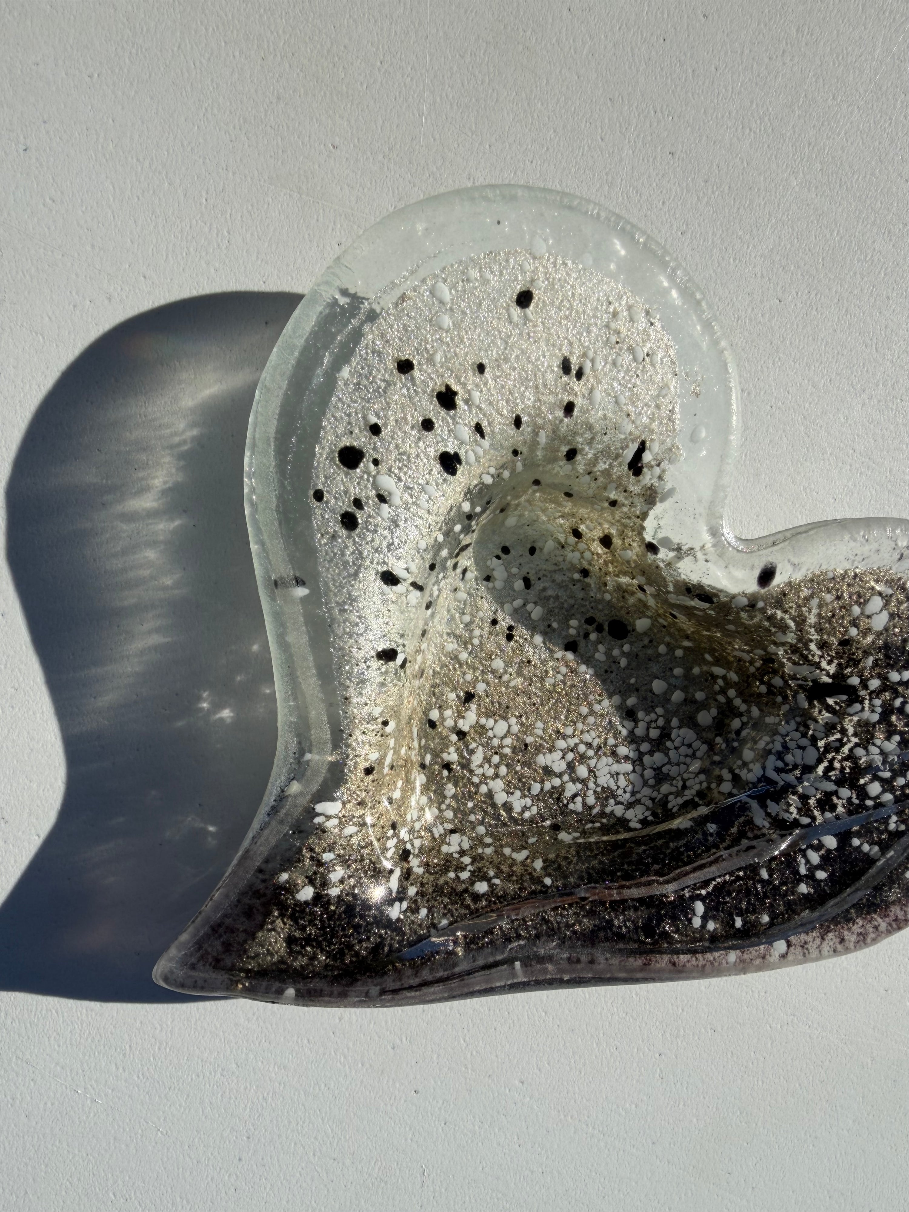 Silver, Grey & Platinum Tealight Dish