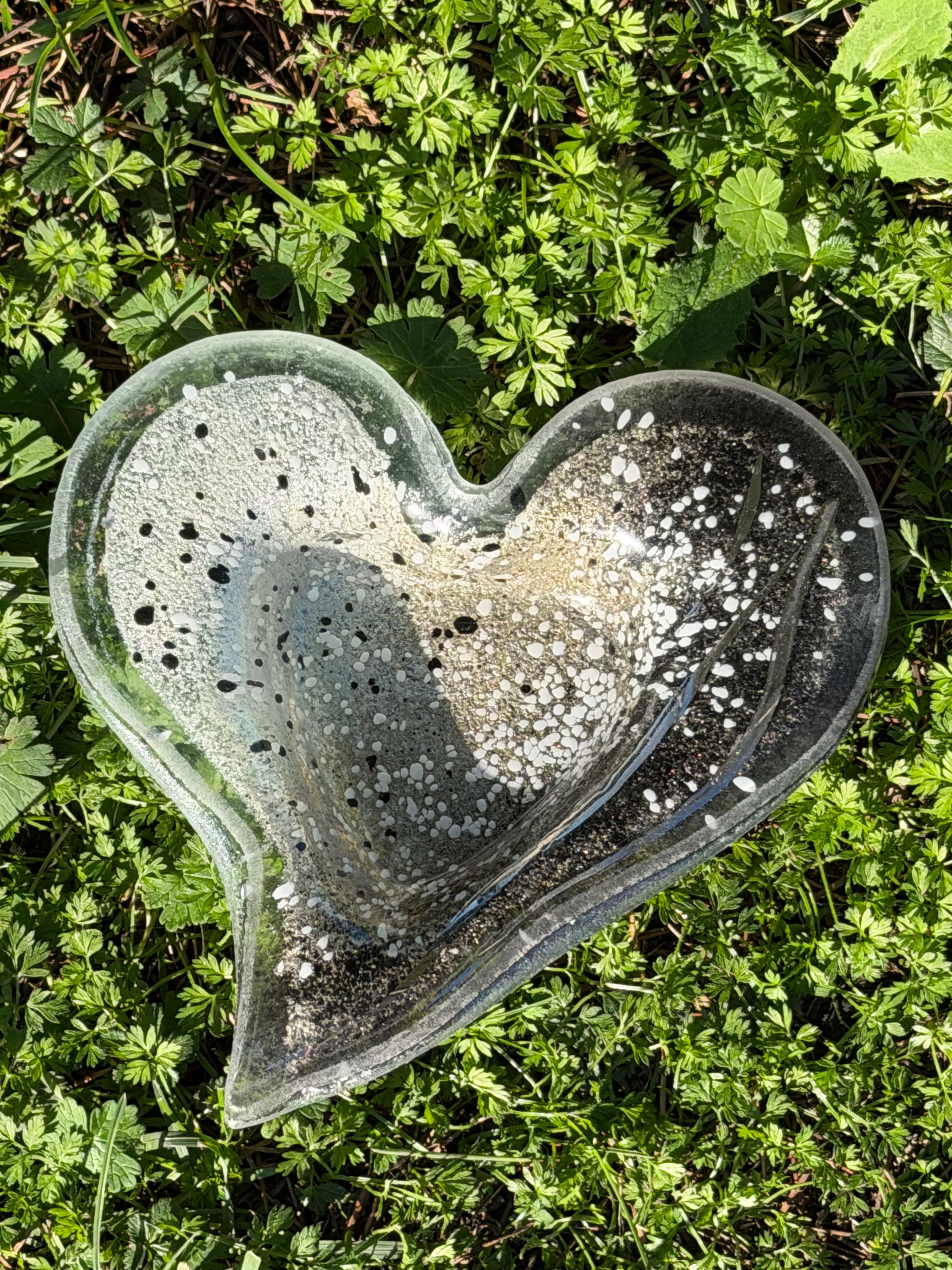 Silver, Grey & Platinum Tealight Dish