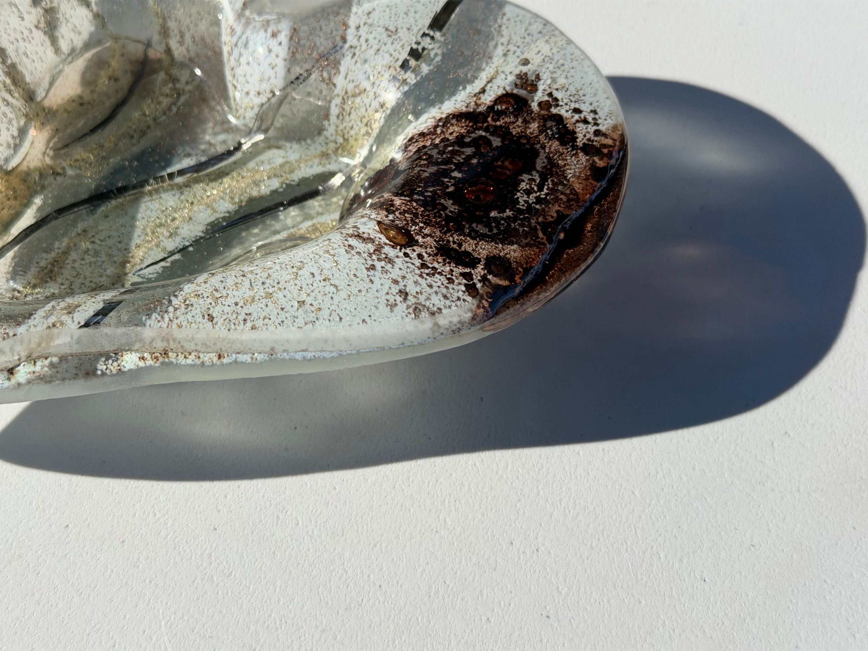 Crystal Heart Tealight Dish