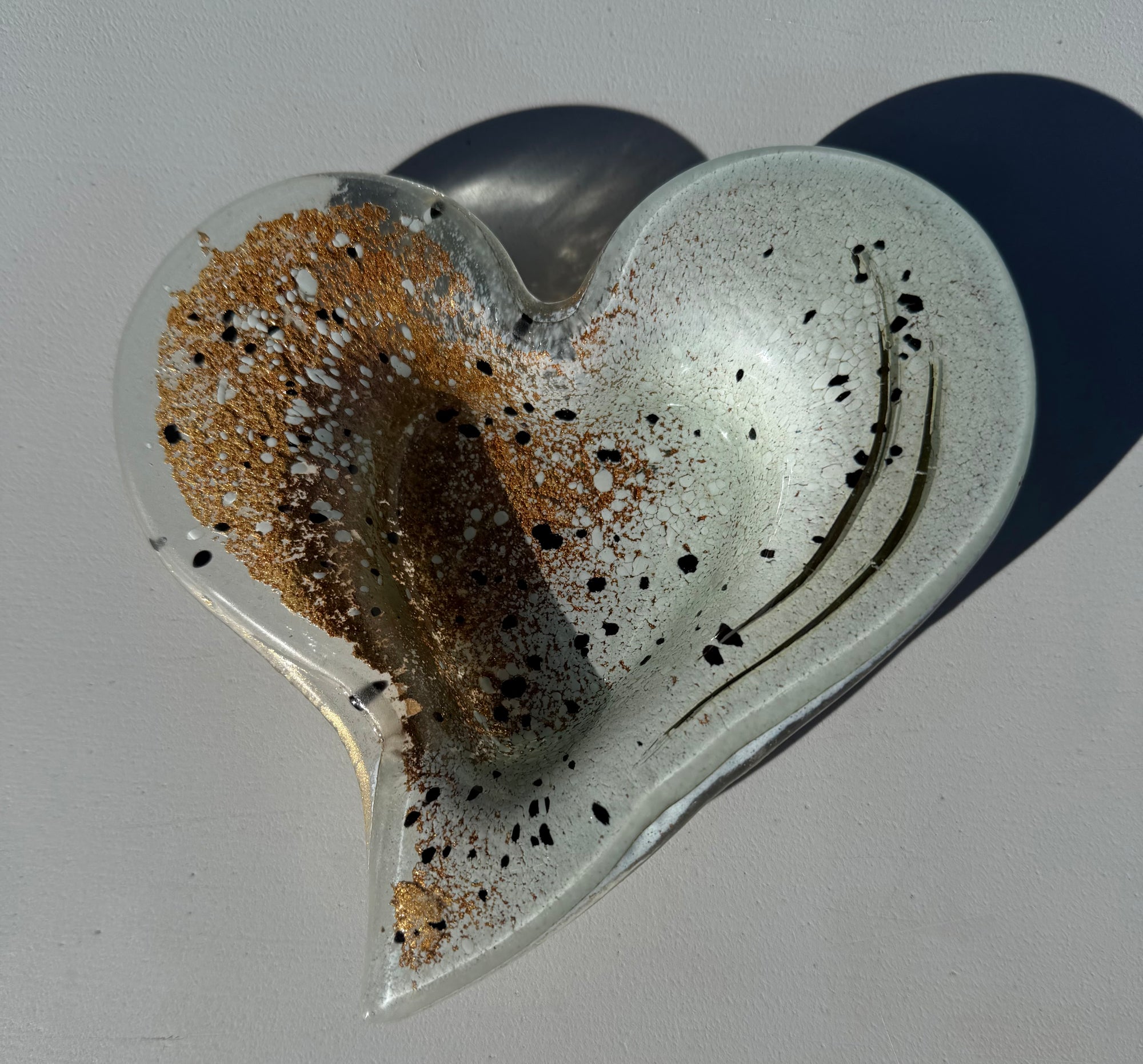 Golden Frost Tealight Dish